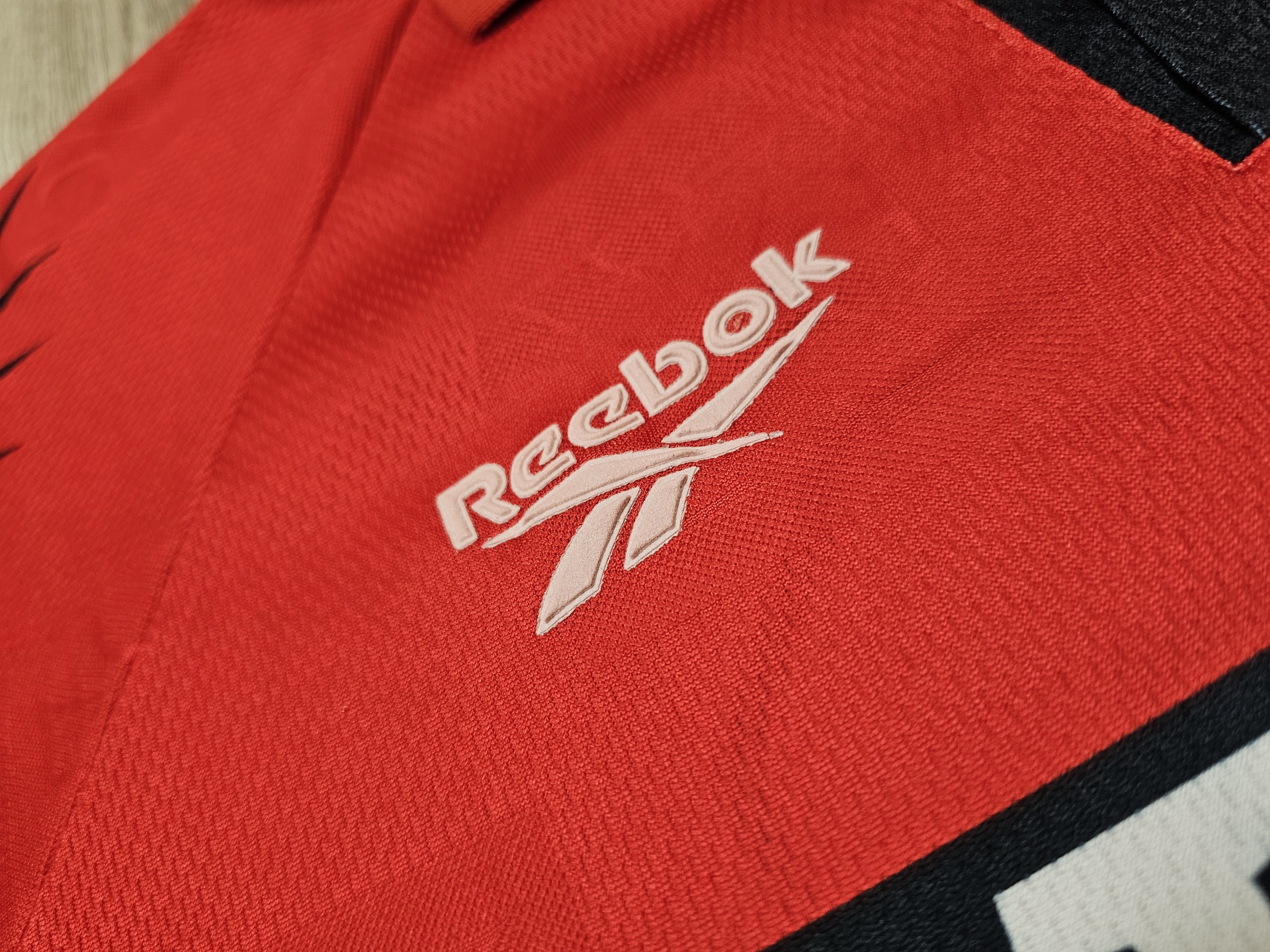 Reebok × Vintage NEUCHATEL XAMAX 1995 1996 MATCH WORN FOOTBALL SOCCER JERSEY Size US XL / EU 56 / 4 - 5 Thumbnail