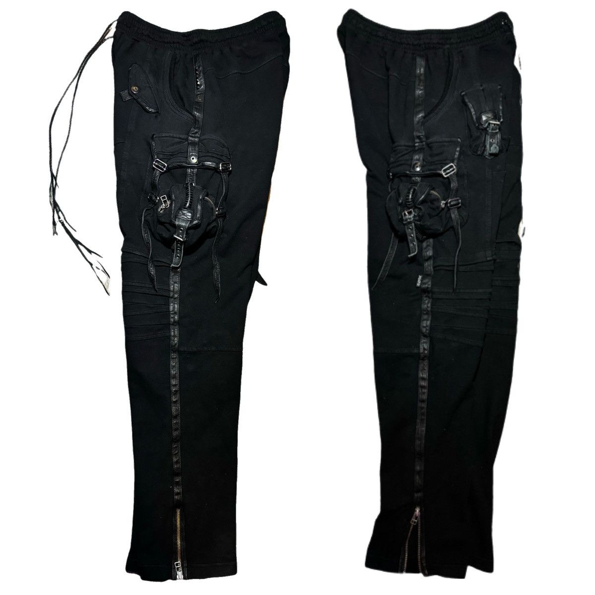 KMRii Black Raven Cargo Sweatpants Size US 32 / EU 48 - 2 Thumbnail
