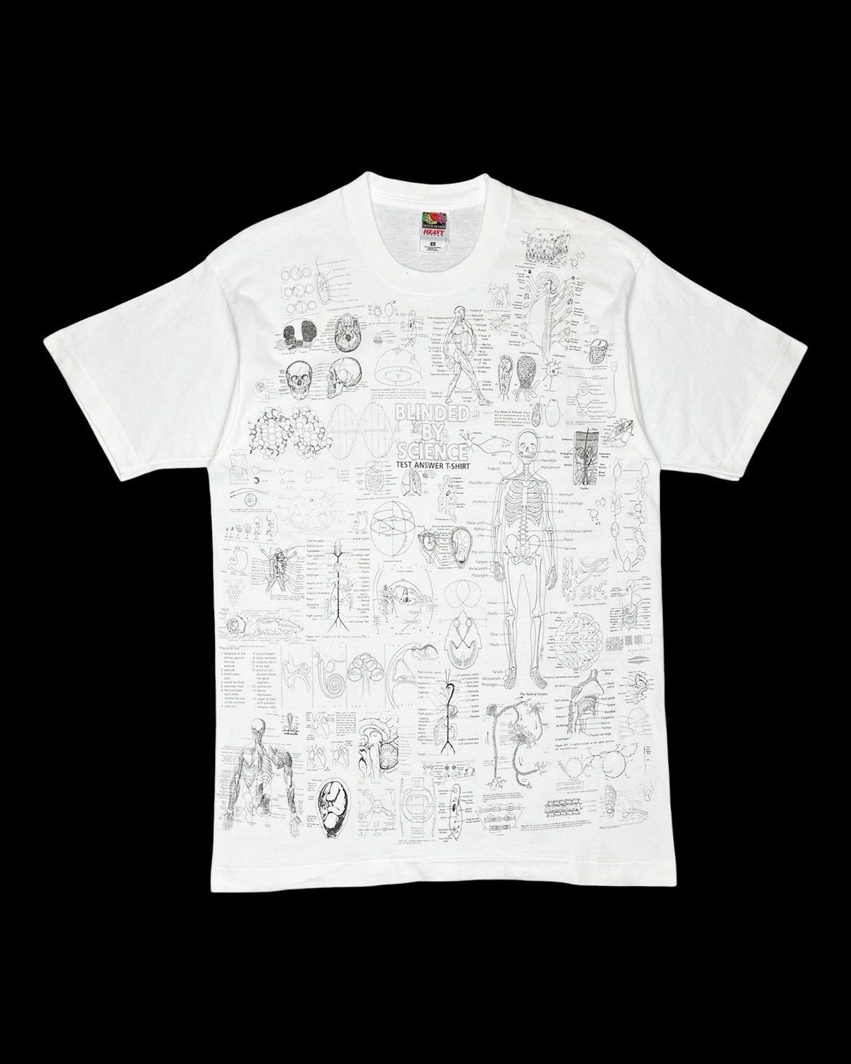 Vintage 1990s Blinded by Science Test Answer Anatomy Tee Size US M / EU 48-50 / 2 - 1 Thumbnail