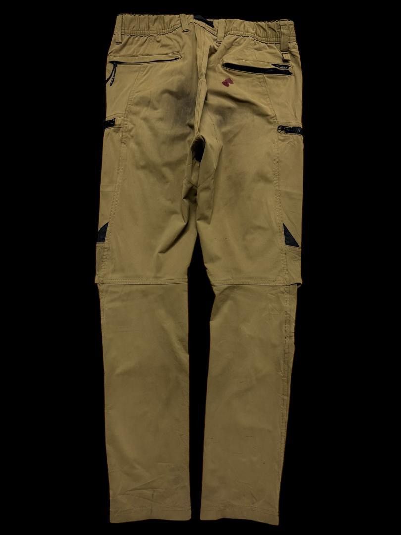 Japanese Brand Raf Simons issey Miyake Style Cargo Zipper Rare Japan Dirty Size US 29 - 2 Thumbnail