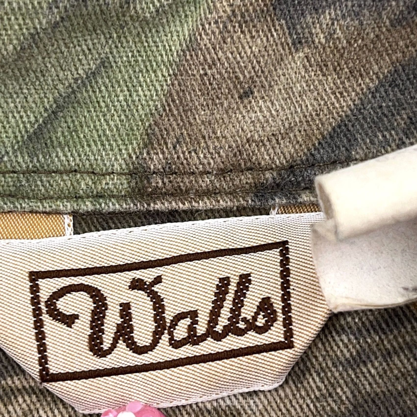 Walls VINTAGE Camo Shirt Men XL Button Up Twill Shacket Unlined Advantage Timber Size US XL / EU 56 / 4 - 5 Thumbnail