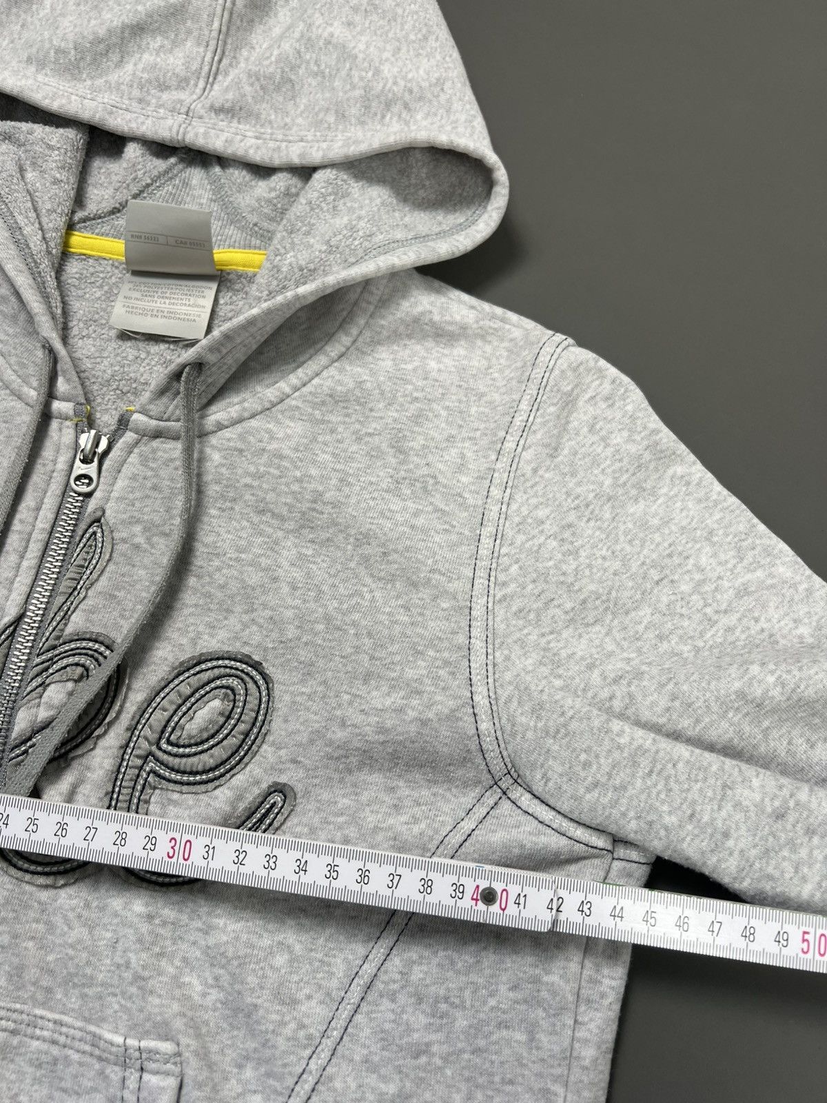 Nike Nike Zip Hoodie Vintage Y2k (S) Size US XS / EU 42 / 0 - 3 Thumbnail