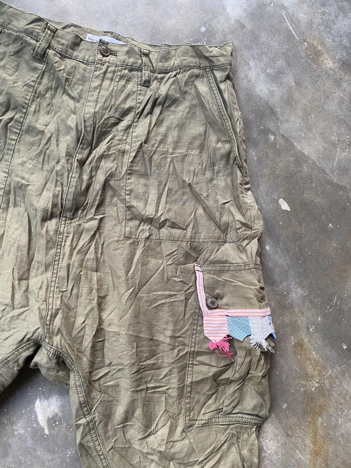 Issey Miyake × Ne-Net Vintage 90s Issey Miyake Ne-Net Cargo Pants Size US 32 / EU 48 - 3 Thumbnail