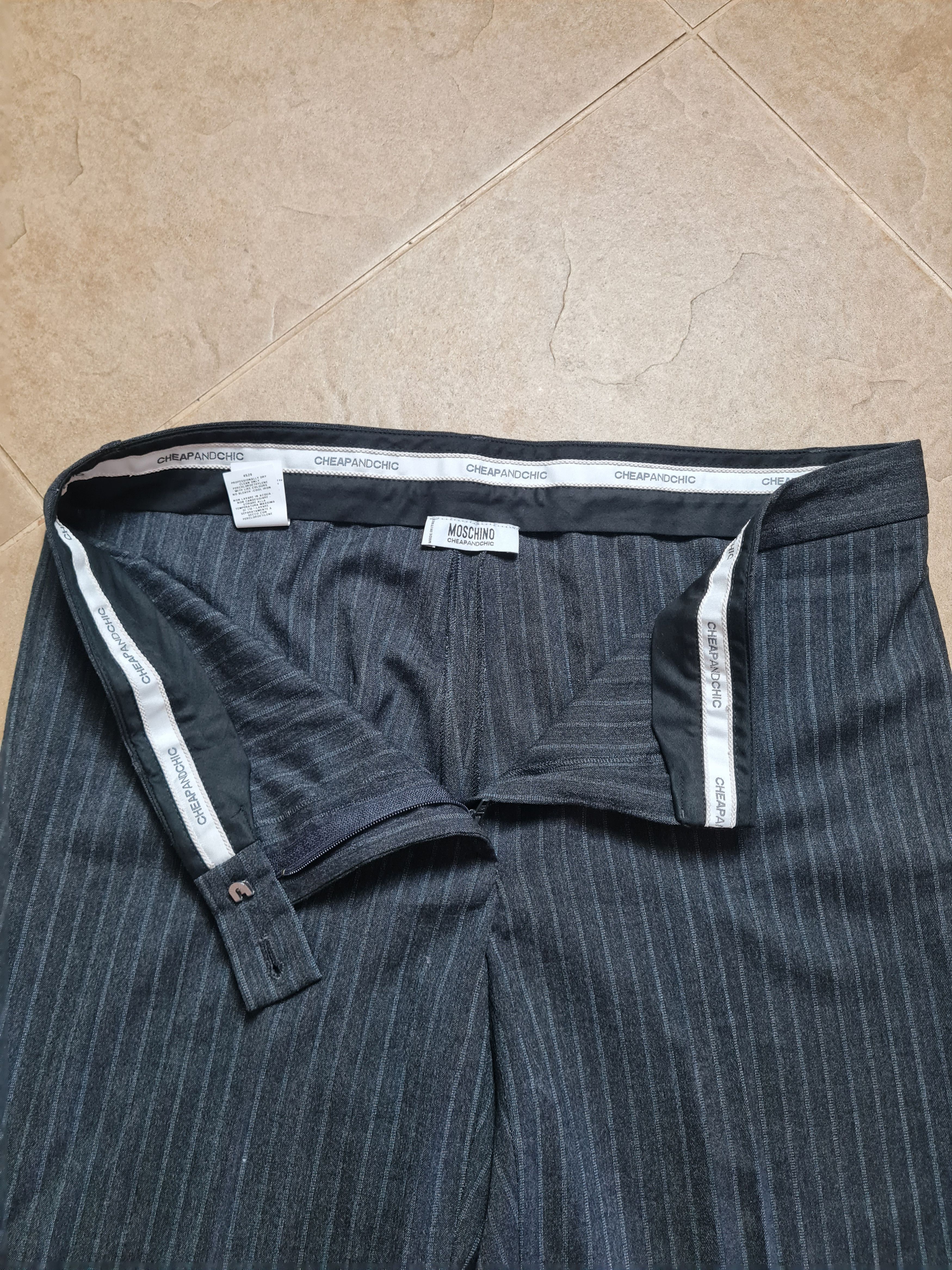Moschino Vintage wool womens Pants MOSCHINO retro size USA12 Italy Size 34" / US 12 / IT 48 - 2 Thumbnail