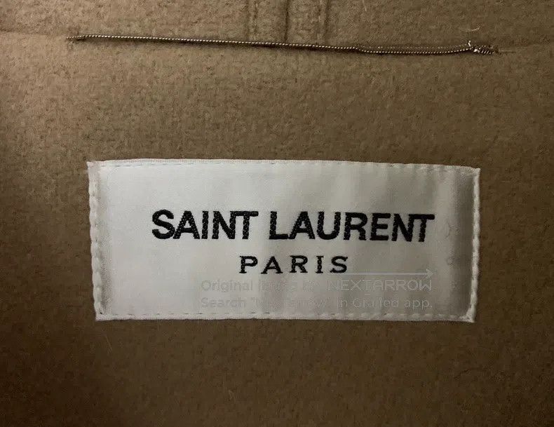 Saint Laurent Paris Saint Laurent Paris Original Khaki Hooded Toggle Coat Size US S / EU 44-46 / 1 - 3 Thumbnail
