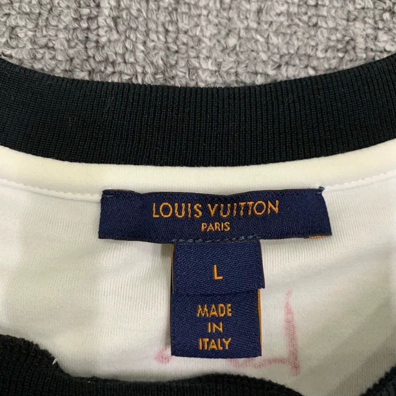 Louis Vuitton Louis Vuitton Tanabata Limited White Clock Short Sleeve Size US L / EU 52-54 / 3 - 6 Thumbnail
