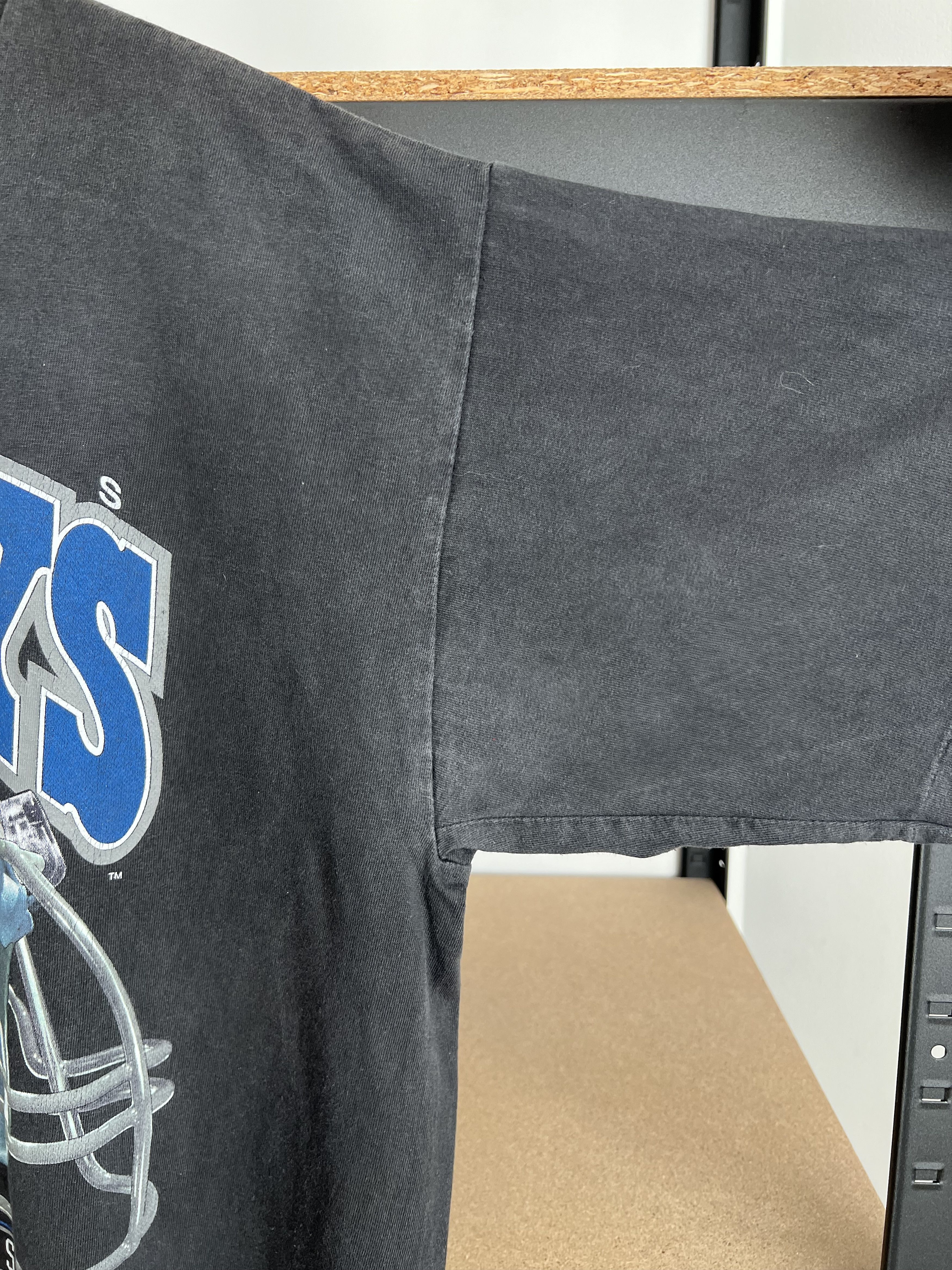 NFL Vintage 1992 Dallas Cowboys NFL Salem Black T-shirt Size US XL / EU 56 / 4 - 16 Thumbnail
