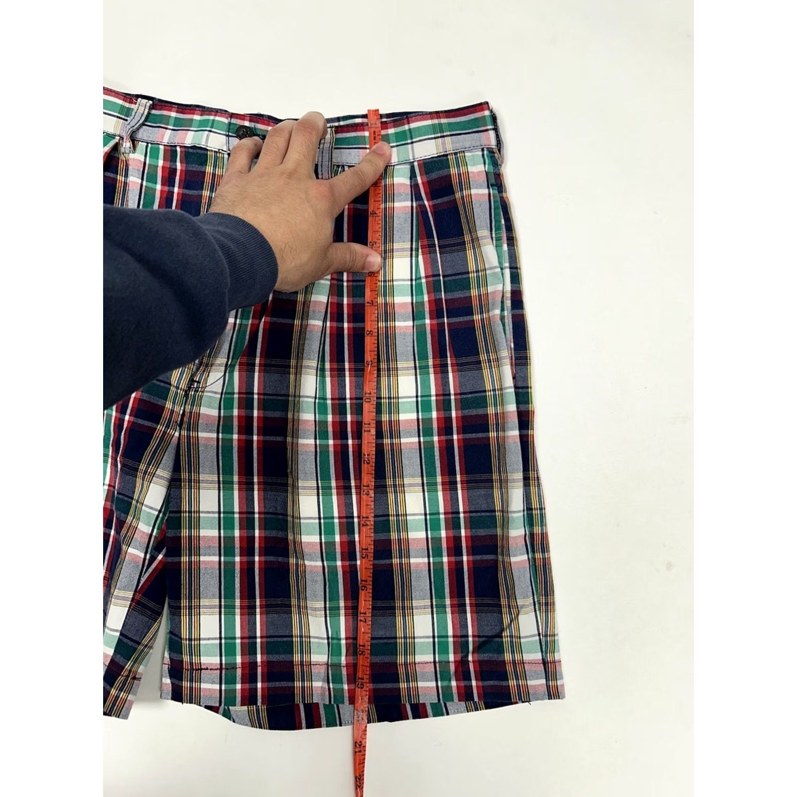Ralph Lauren Polo Ralph Lauren Men's Tyler Shorts Plaid Check Blue Pockets 34" Size US S / EU 44-46 / 1 - 6 Thumbnail