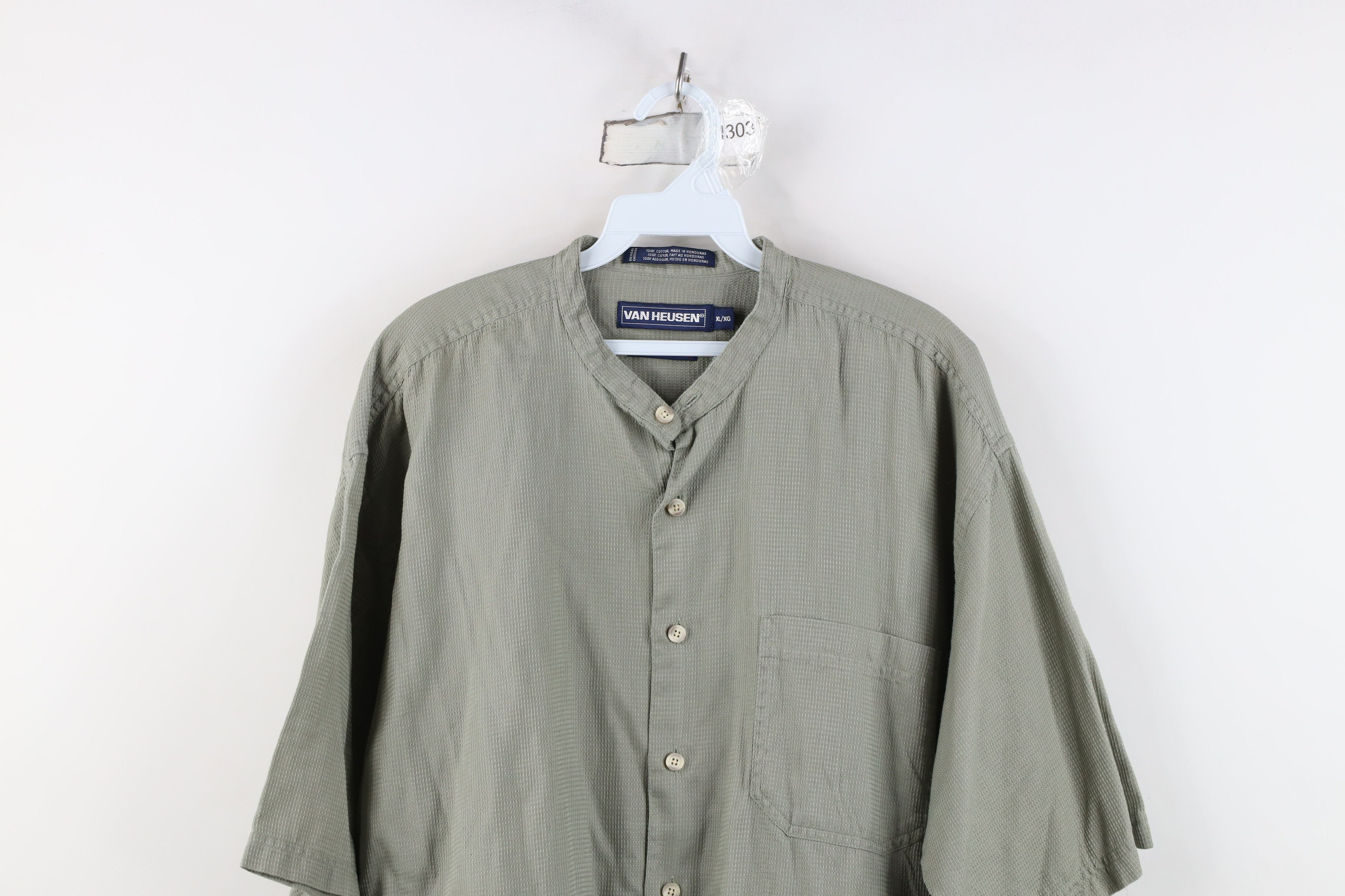 Vintage Vintage 90s Streetwear Collar Short Sleeve Button Shirt Size US XL / EU 56 / 4 - 2 Thumbnail