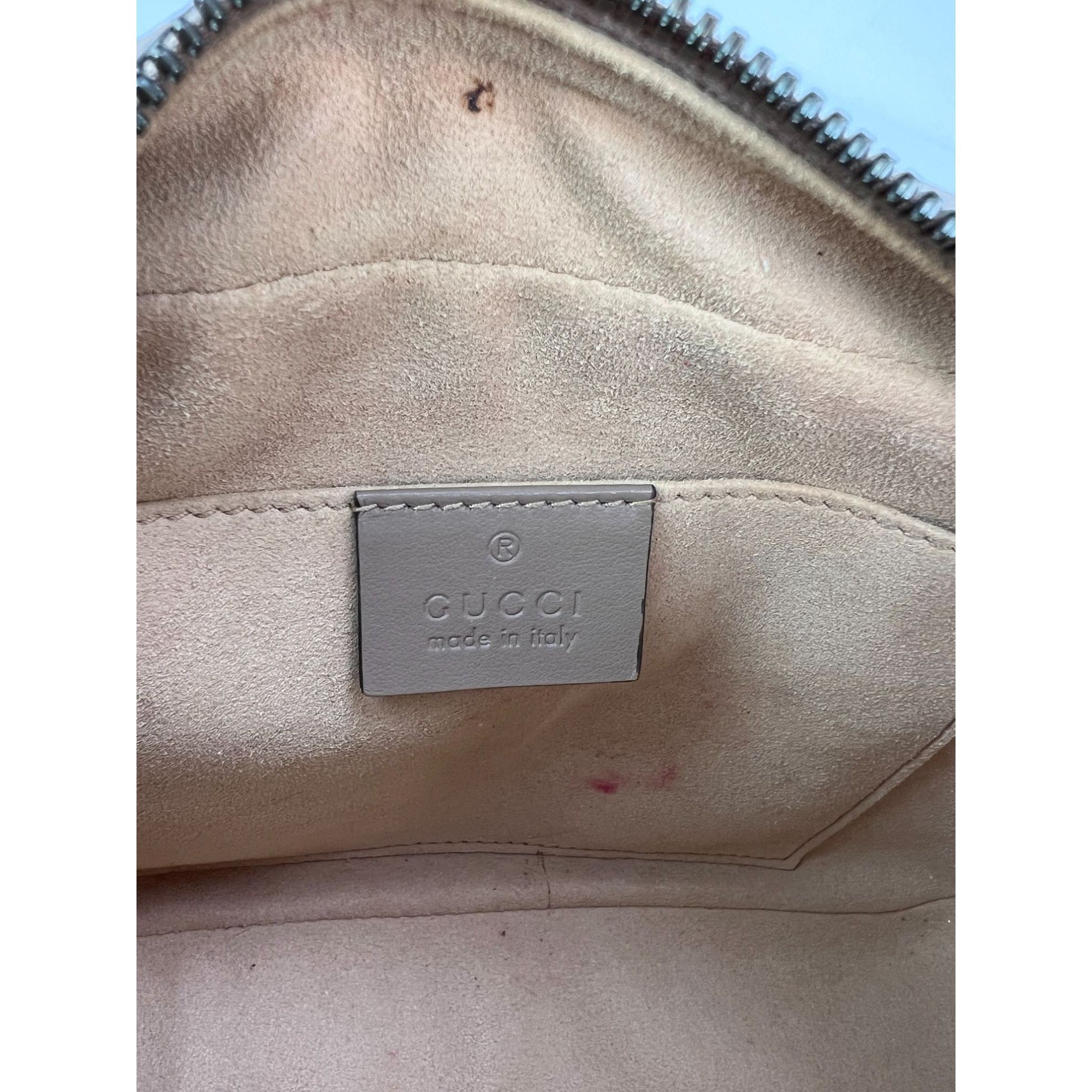 Gucci Gucci GG Marmont Small Chain Beige Matelasse Leather Crossbo Size ONE SIZE - 5 Thumbnail