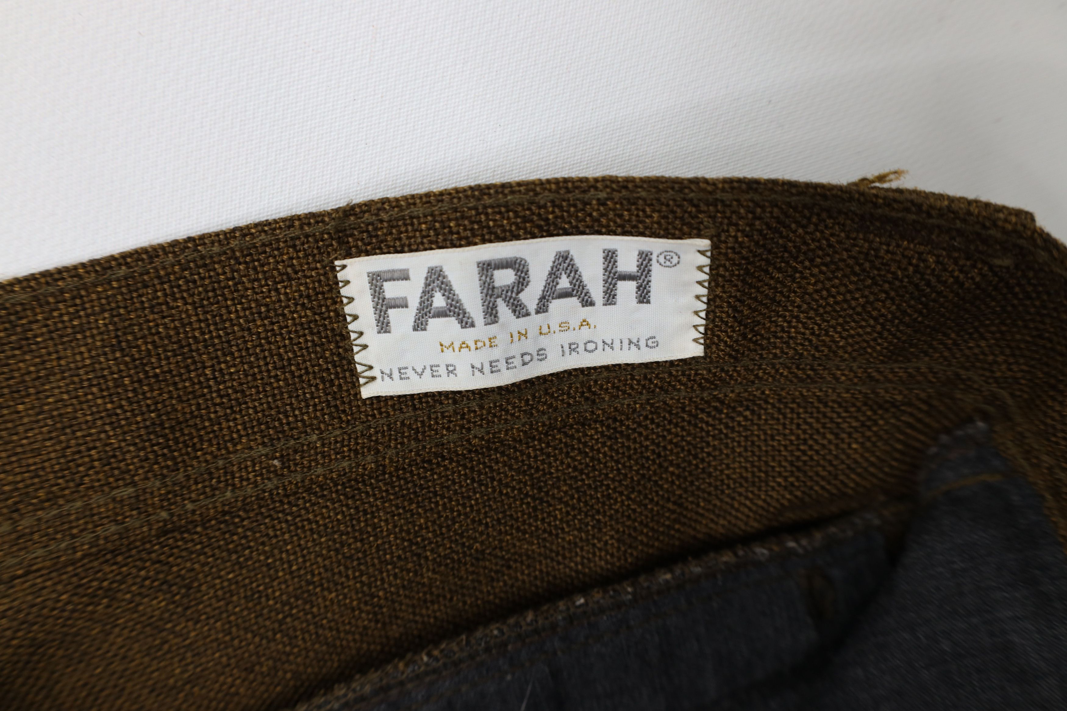 Vintage Vintage 70s Streetwear Burlap Knit Wide Leg Pants Brown USA Size US 32 / EU 48 - 6 Thumbnail