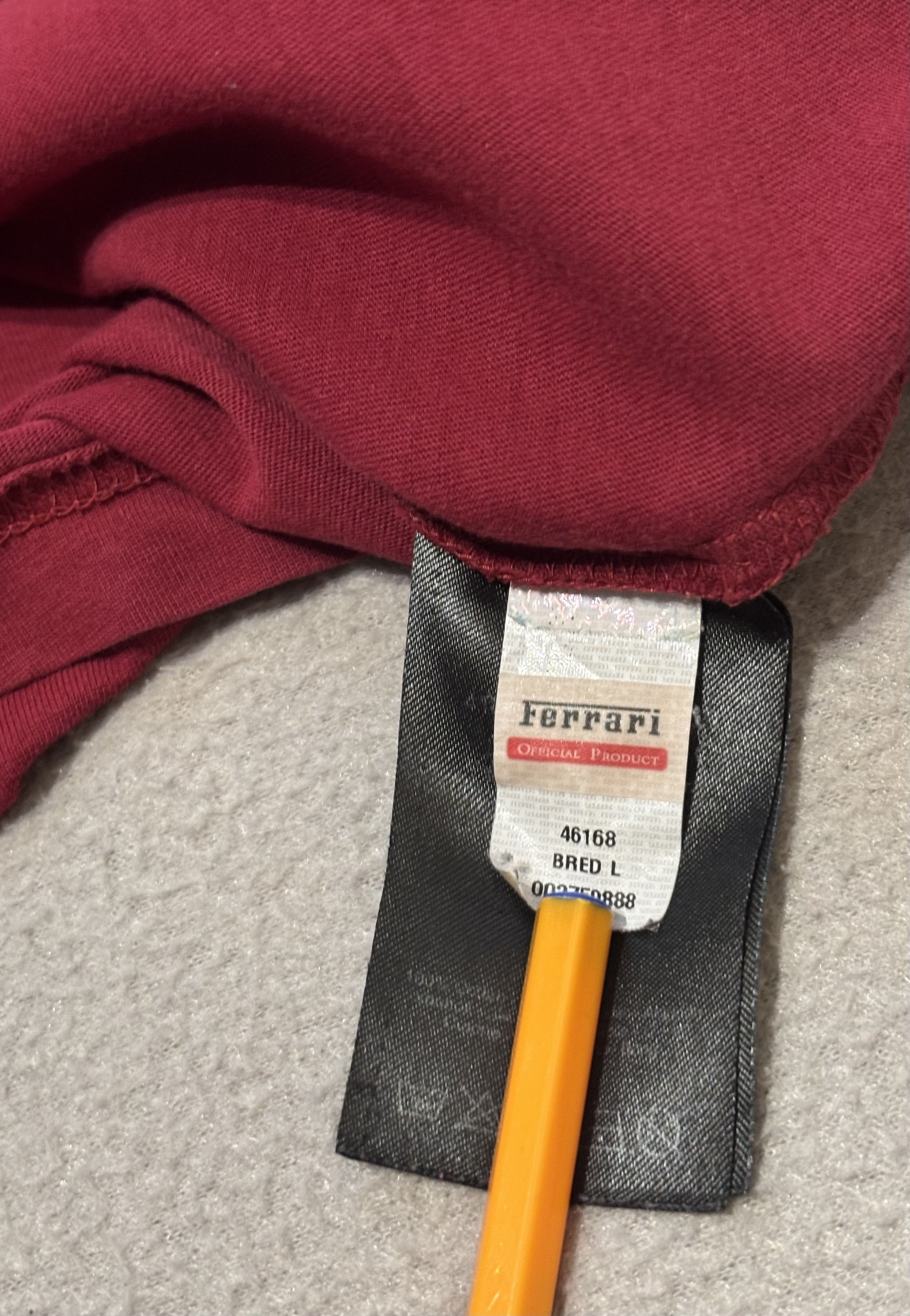 Ferrari Ferarri Red T-shirt Size L Size US L / EU 52-54 / 3 - 11 Thumbnail