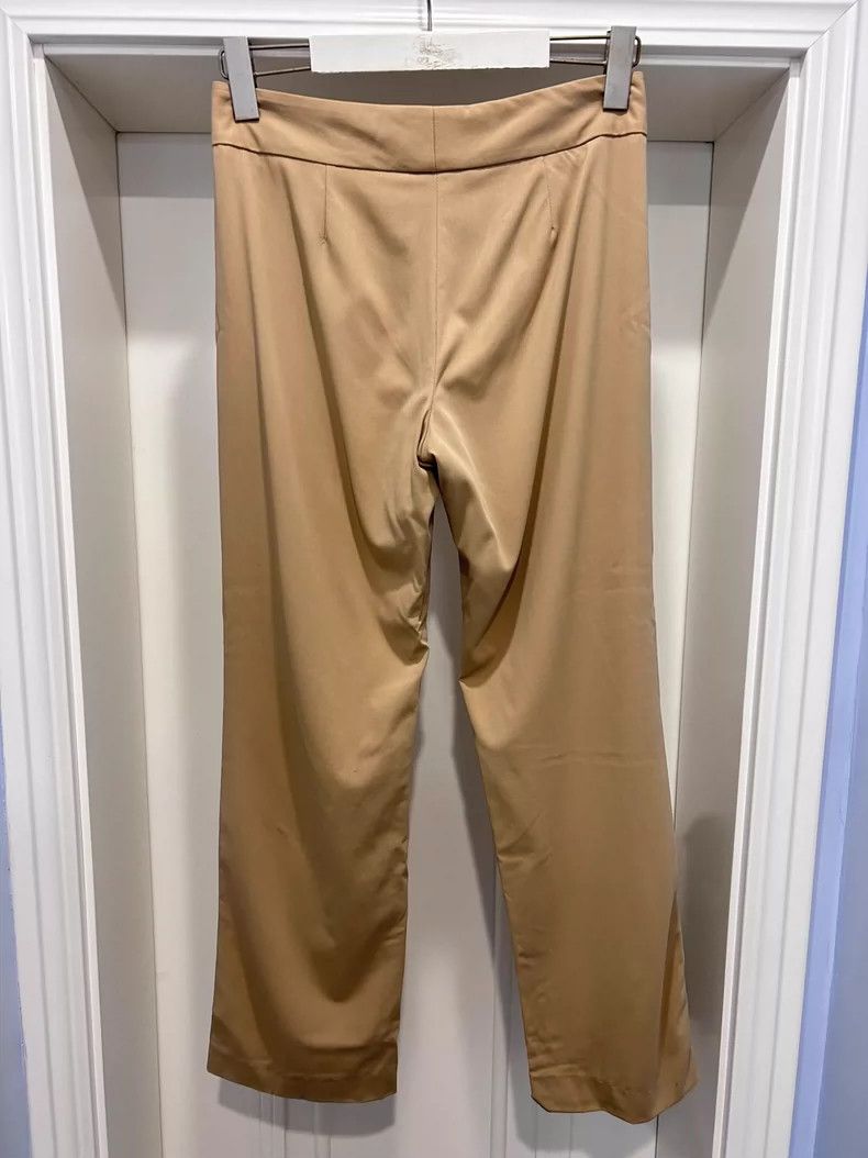 Loro Piana LORO PIANA Lamb and silk double legged trousers. Casual tr Size US 26 / EU 42 - 2 Thumbnail