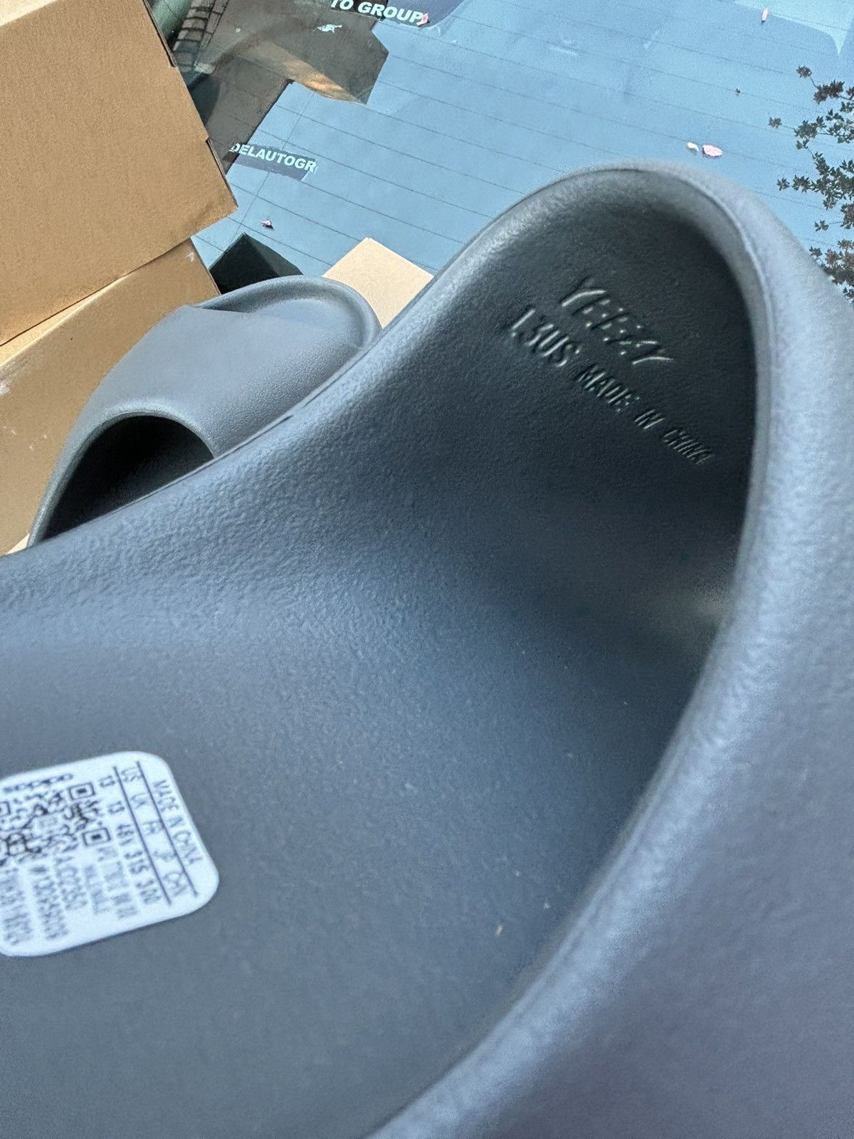 Yeezy adidas Yeezy Slide Slate Grey Size 13 ID2350 Size US 13 / EU 46 - 5 Thumbnail