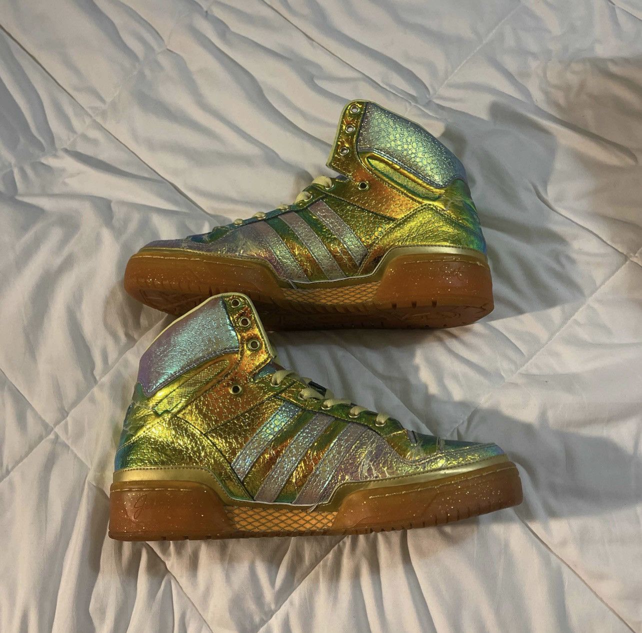 Adidas Adidas Jeremy Scott Foil Wings Size US 11 / EU 44 - 2 Thumbnail