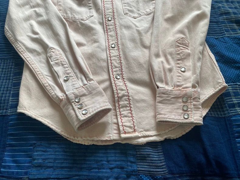 RRL Ralph Lauren RRL Ralph Lauren Old Thick Western Embroidered Silver Butt Size US S / EU 44-46 / 1 - 3 Thumbnail