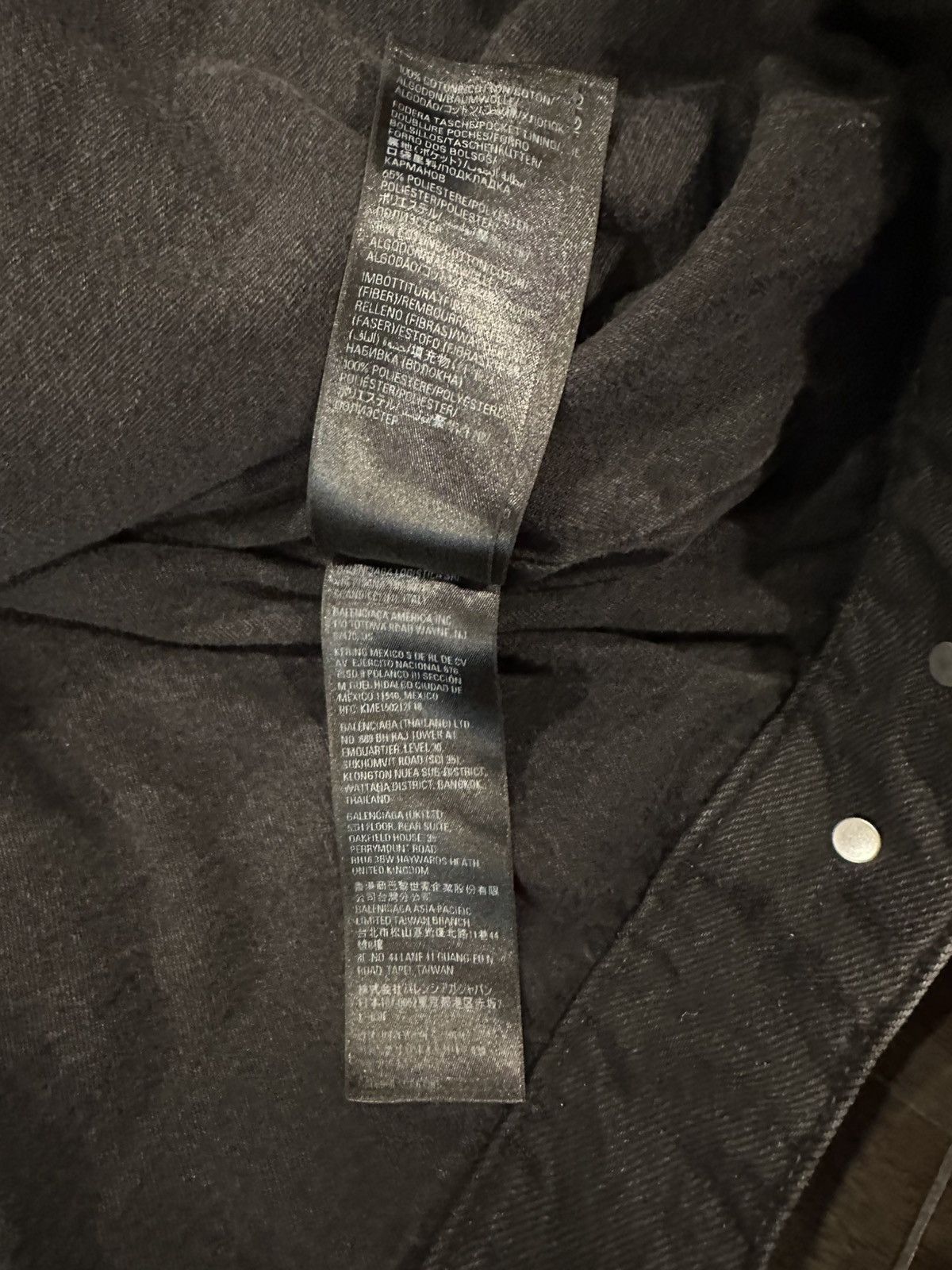 Balenciaga Balenciaga Denim Puffer Jacket Size US L / EU 52-54 / 3 - 11 Thumbnail