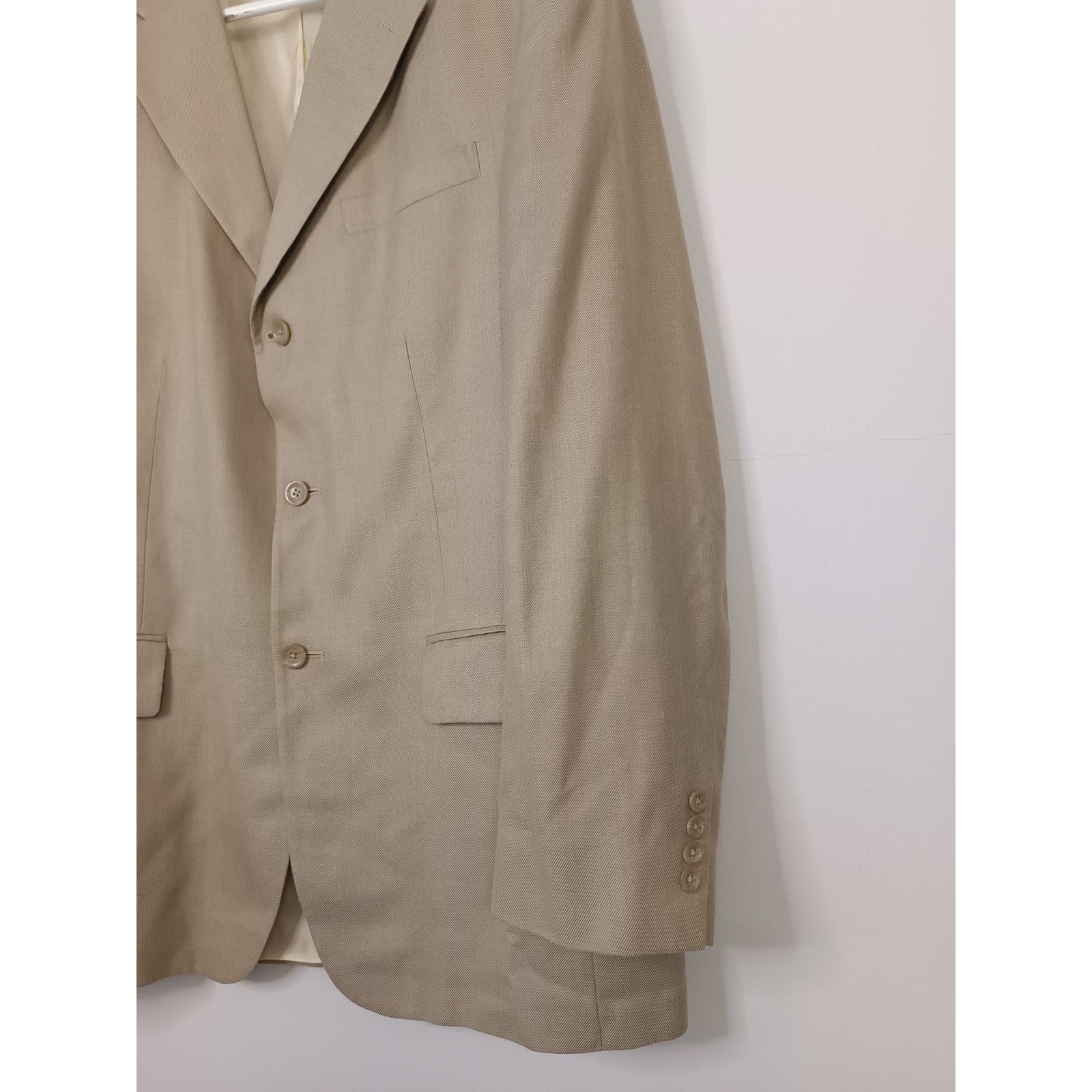 Oscar De La Renta Oscar De La Renta Men Vintage Blazer Suit Jacket Silk Wool Size 52R - 10 Thumbnail