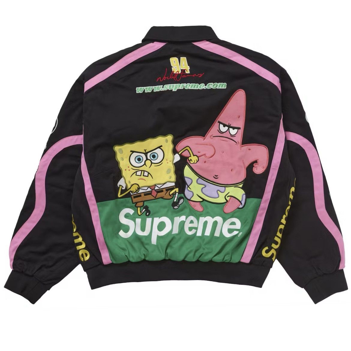 Supreme Supreme SS25 SpongeBob Squarepants Jeff Hamilton Jacket Sz M Size US M / EU 48-50 / 2 - 3 Thumbnail