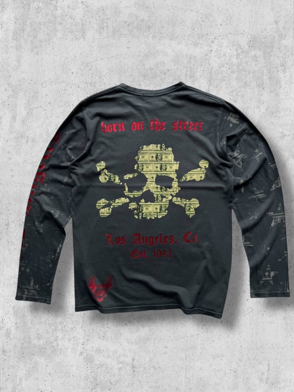 Christian Audigier SMET made in USA by CHRISTIAN AUDIGIER long sleeve tee Size US L / EU 52-54 / 3 - 7 Thumbnail