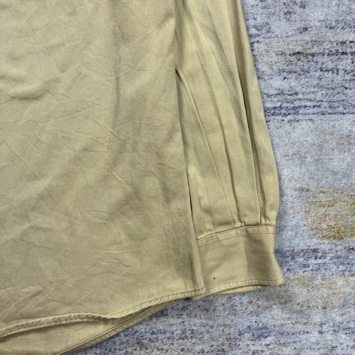 1996s archive Helmut LANG military カットソー Vintage 1996 Archive Helmut lang military button shirt