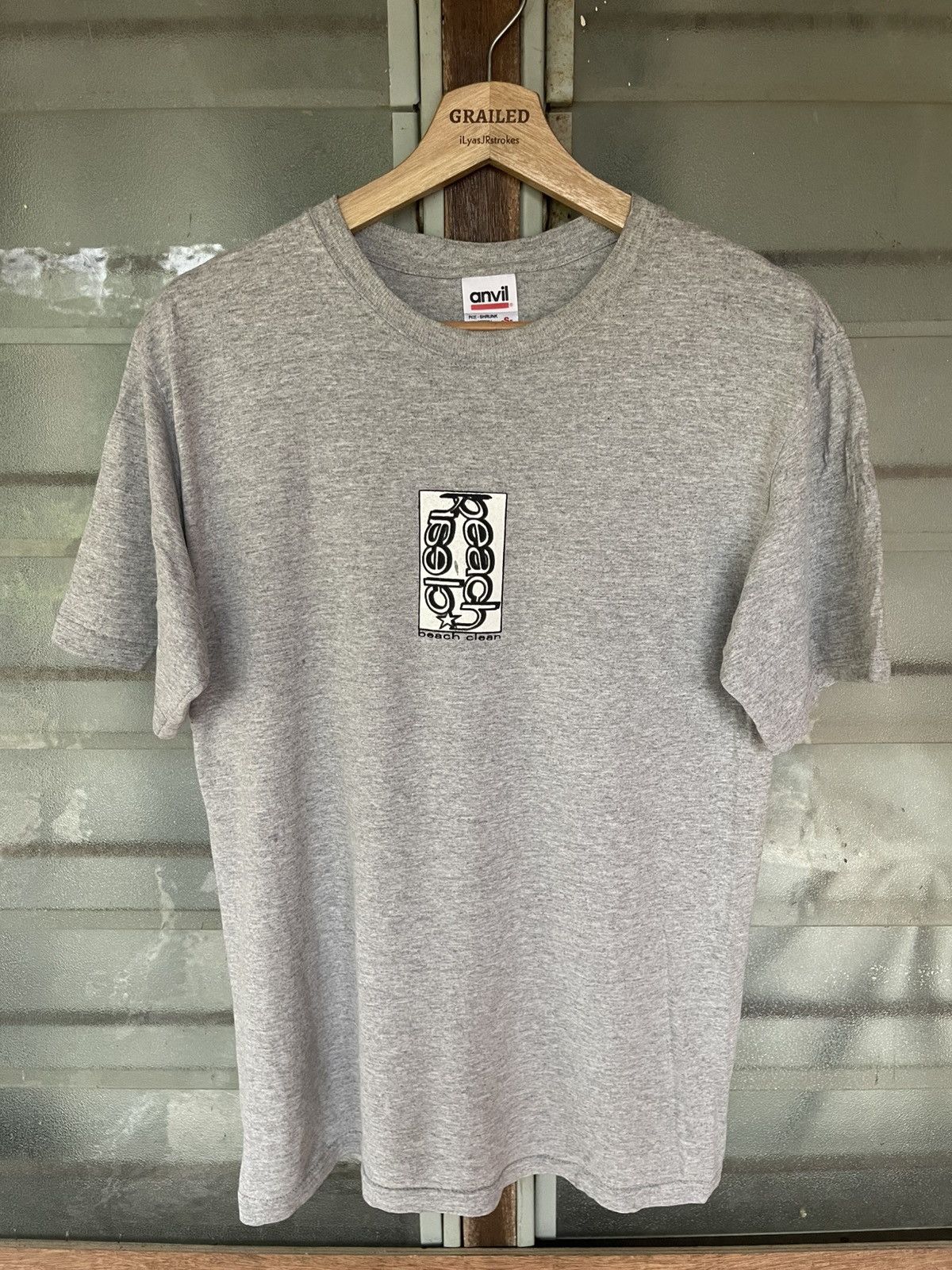 Vintage Beach Clean 505032 Skate Shirt Tee
