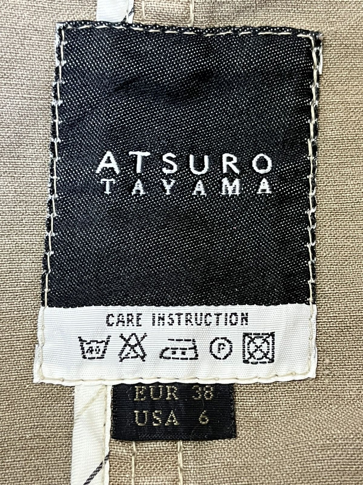 Yohji Yamamoto Nice🔥Japanese designer ATSURO TAYAMA cotton blazer/jacket Size US S / EU 44-46 / 1 - 14 Thumbnail