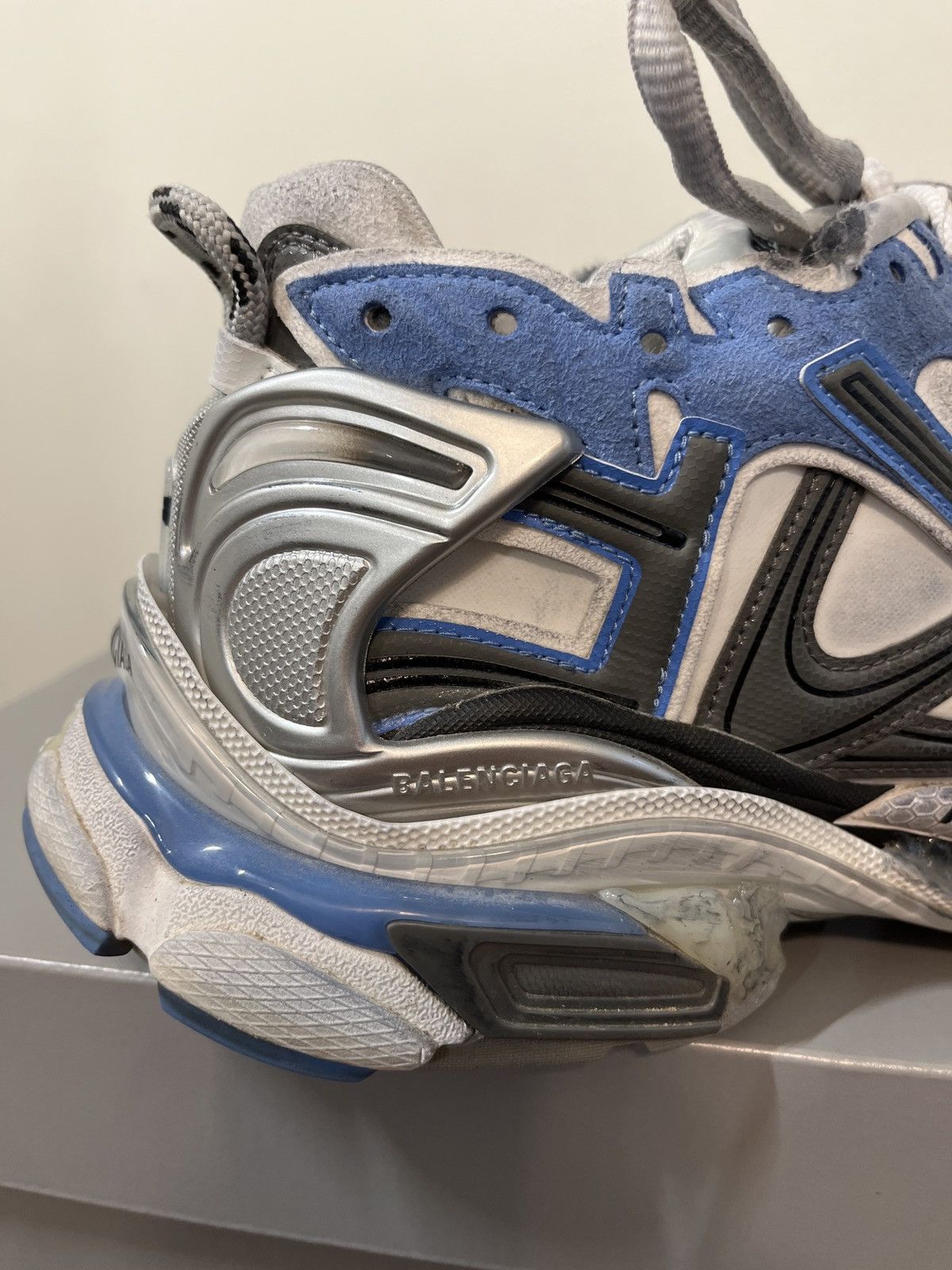 Balenciaga Runners in Blue/Black/White Size US 10 / EU 43 - 12 Thumbnail
