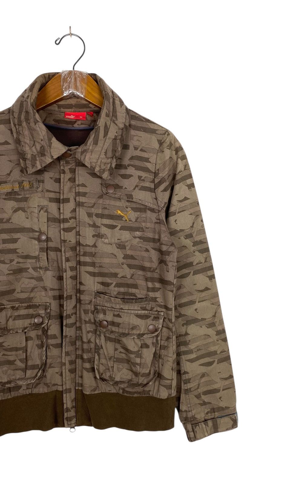 Puma Rare‼️Puma Camouflage Jacket Size XS / US 0-2 / IT 36-38 - 3 Thumbnail