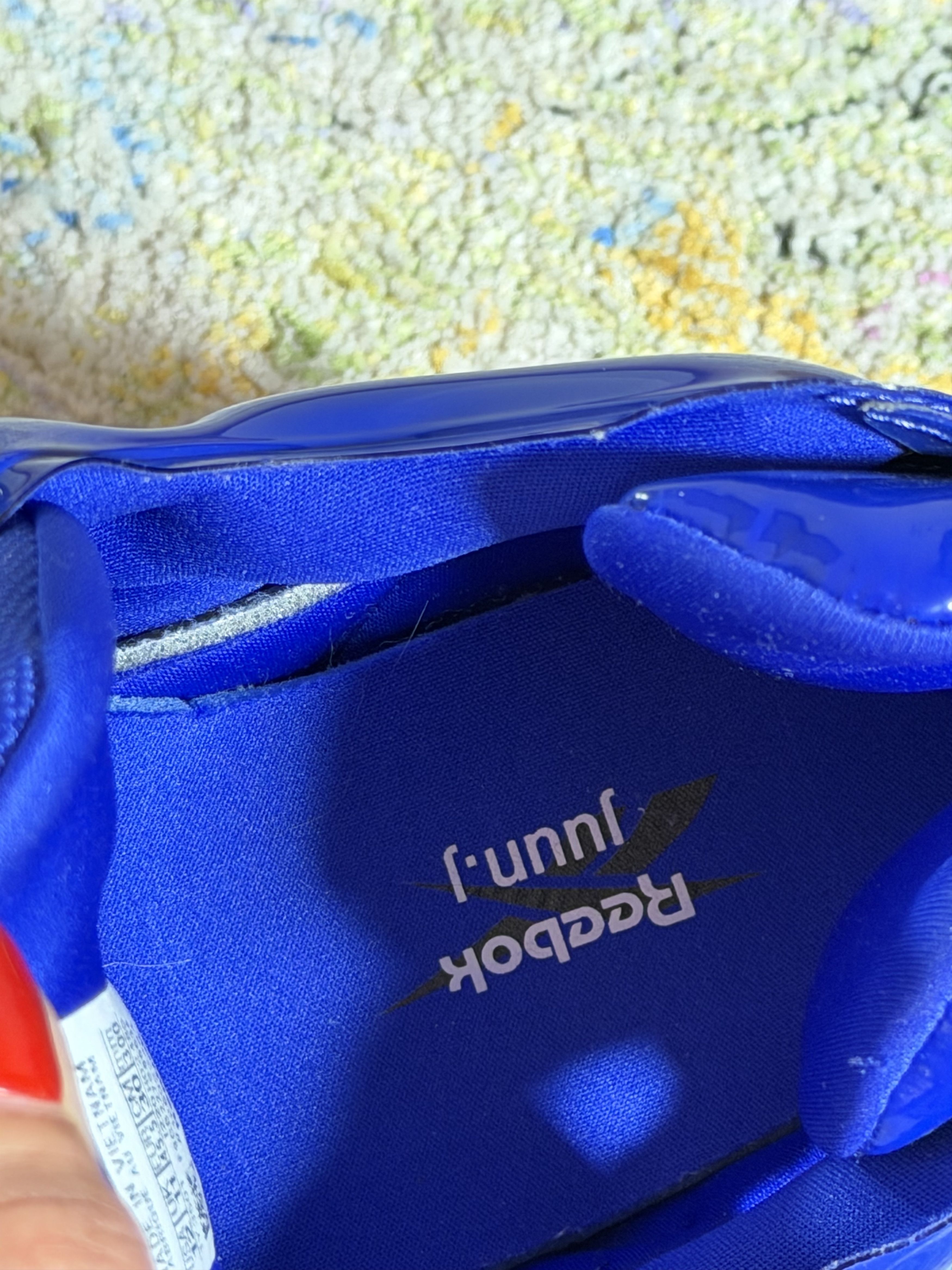 Juun.J × Reebok Juun.J Blue Reebok Edition Instapump Fury OG Sneakers Size US 12 / EU 45 - 13 Thumbnail