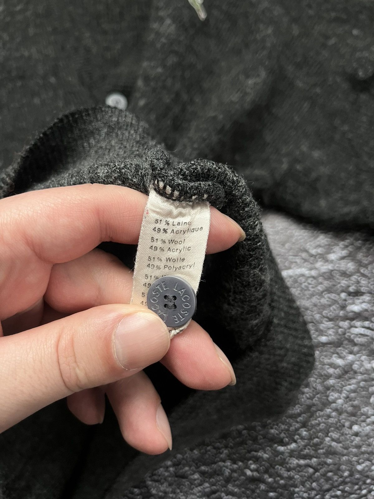 Lacoste Lacoste vintage cardigan knitwear Golf le fleur Tyler style Size US XXL / EU 58 / 5 - 7 Thumbnail
