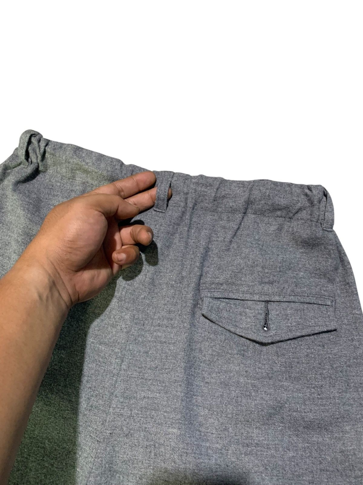 Issey Miyake Zucca wide - tapered wool pants Size US 30 / EU 46 - 10 Thumbnail