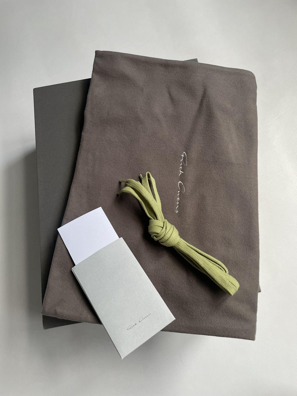 Rick Owens Selfridges Exclusive Acid Green Pony Hair Ramones Grailed