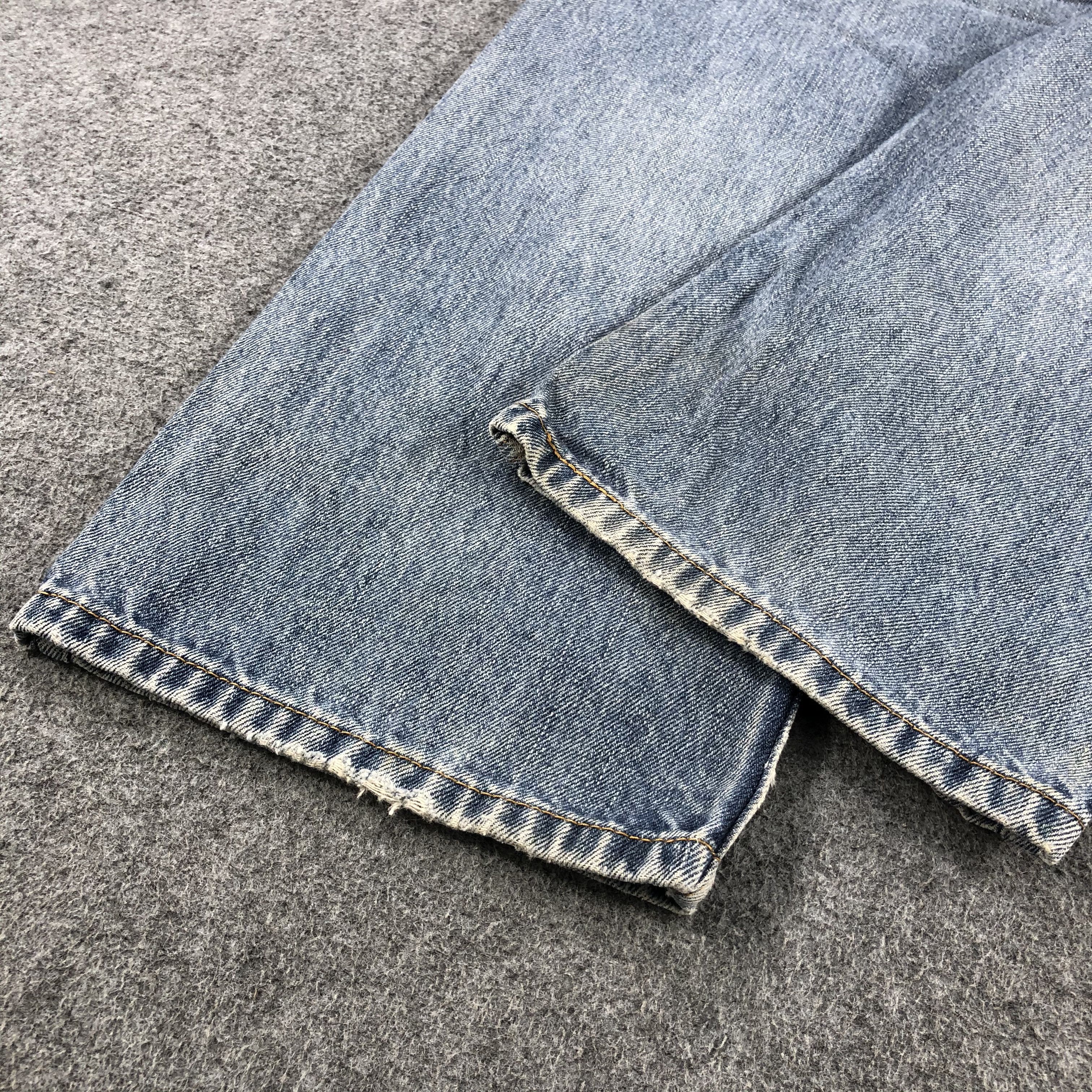 Levi's Vintage Blue Wash Levis 505 Jeans-J1587 Size US 36 / EU 52 - 6 Thumbnail