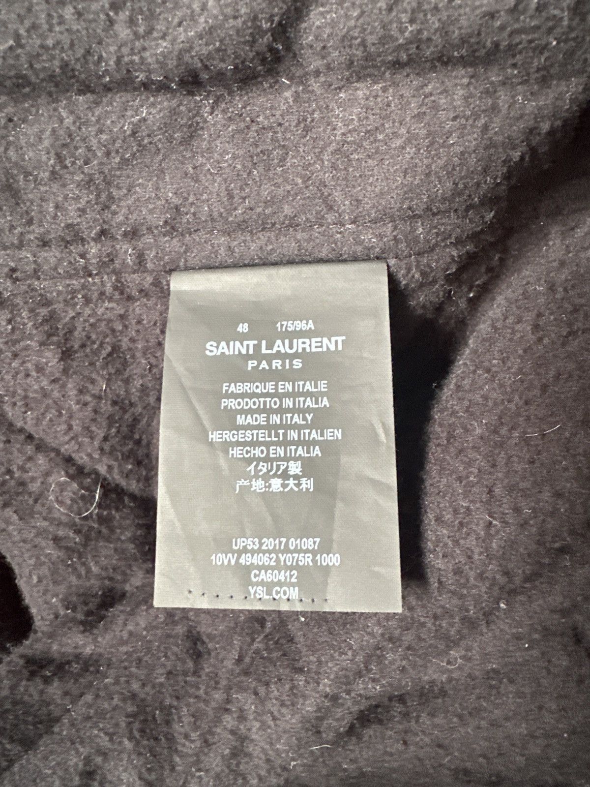 Saint Laurent Paris Saint Laurent Paris bomber jacket Size US M / EU 48-50 / 2 - 6 Thumbnail