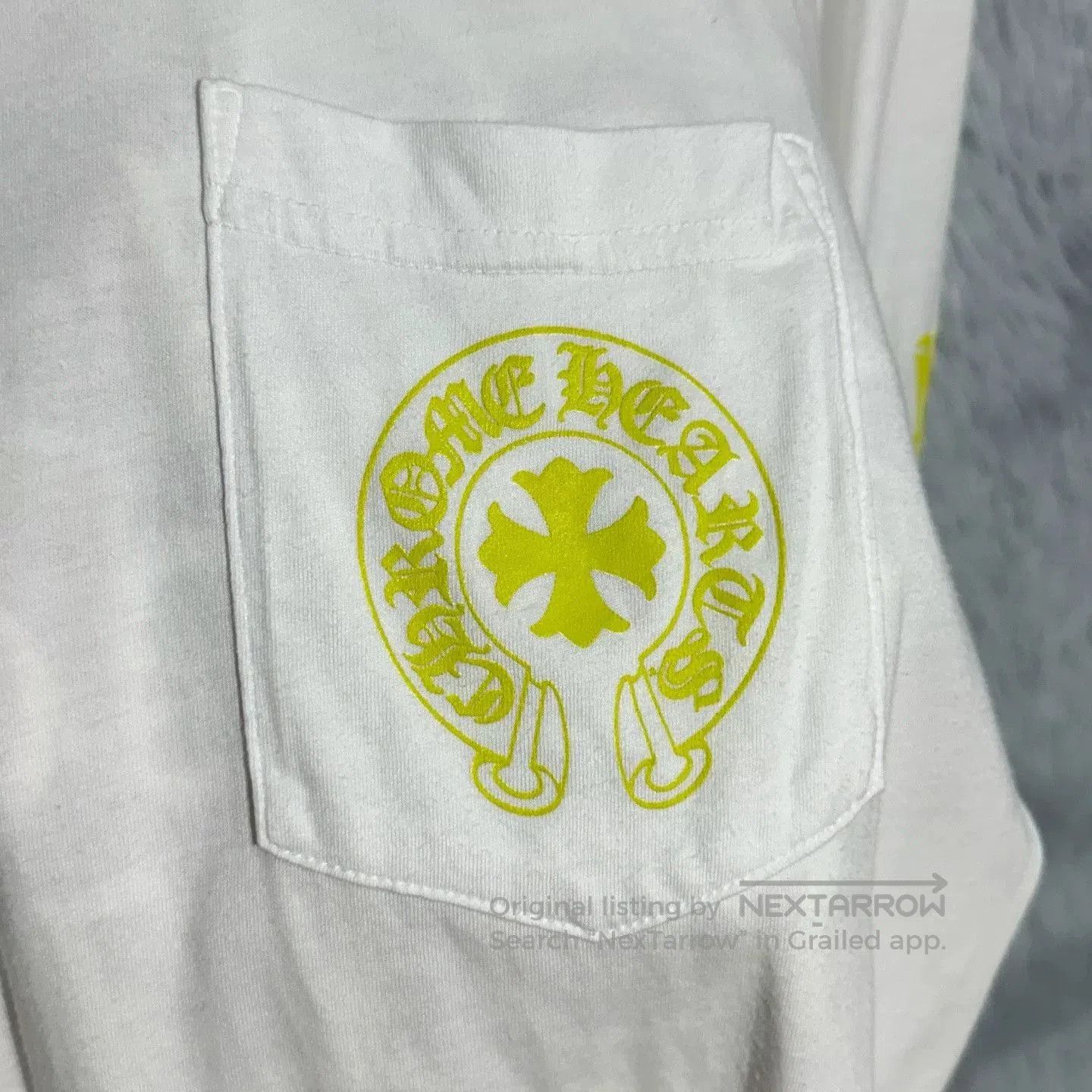 Chrome Hearts chrome hearts long sleeve t-shirt with yellow print. Size US M / EU 48-50 / 2 - 5 Thumbnail