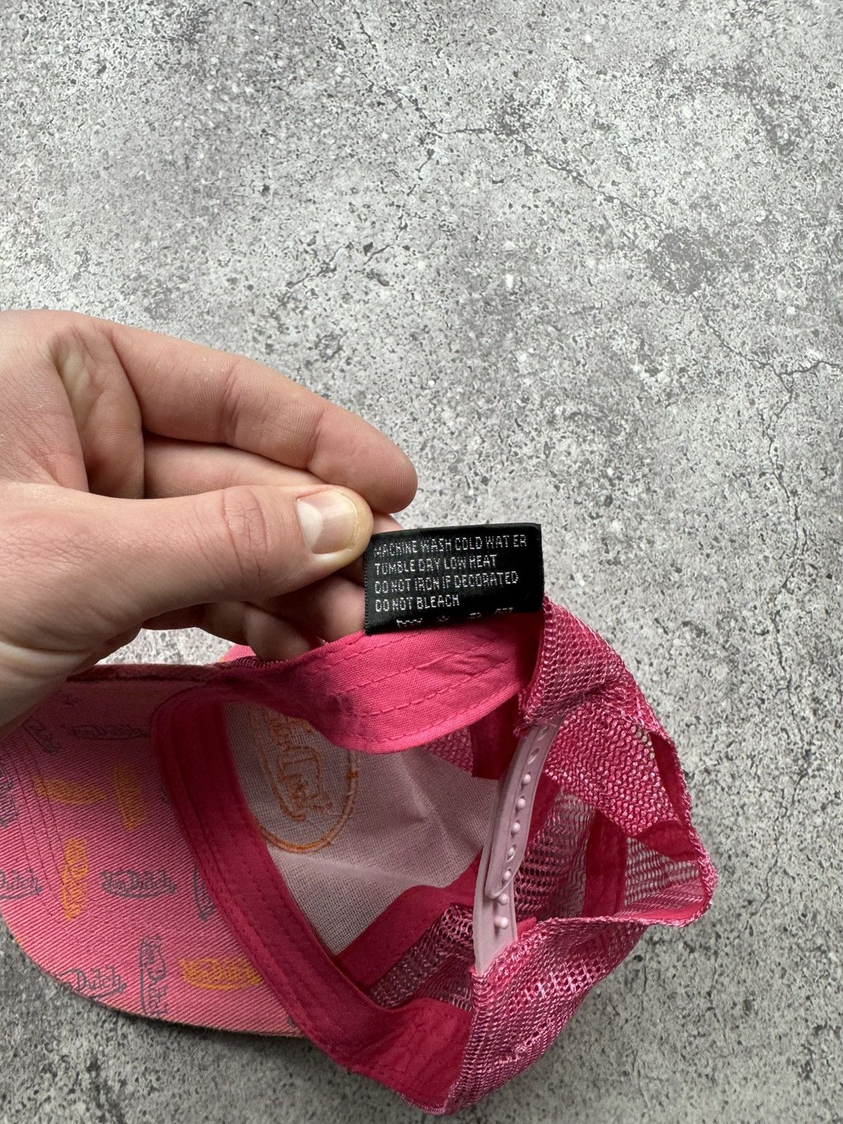 Von Dutch VINTAGE VON DUTCH Y2K PINK FADED RARE CAP 2000s JAPANESSE Size ONE SIZE - 7 Thumbnail