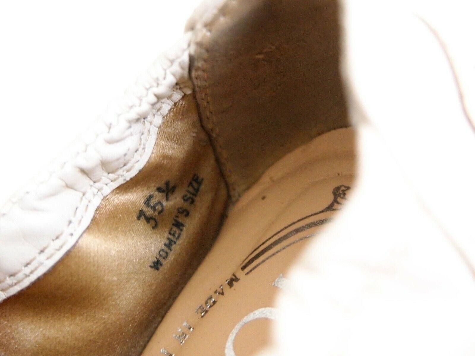 Tod's Tod's Ballet Flats Ivory Patent Leather EU 35.5 US 5.5 Size US 5.5 / IT 35.5 - 7 Thumbnail