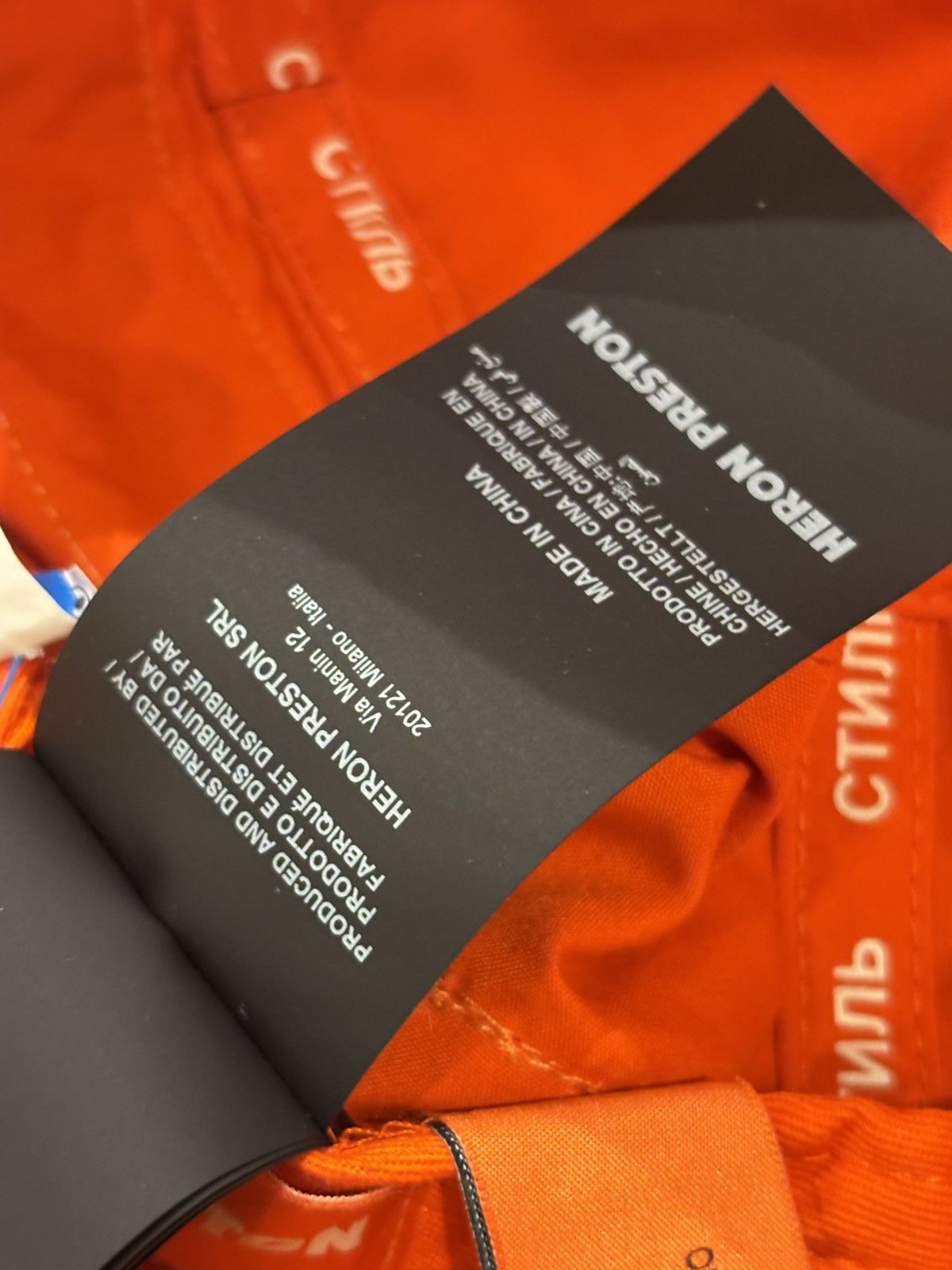 Heron Preston Heron Preston Logo Bucket Hat Size ONE SIZE - 6 Thumbnail