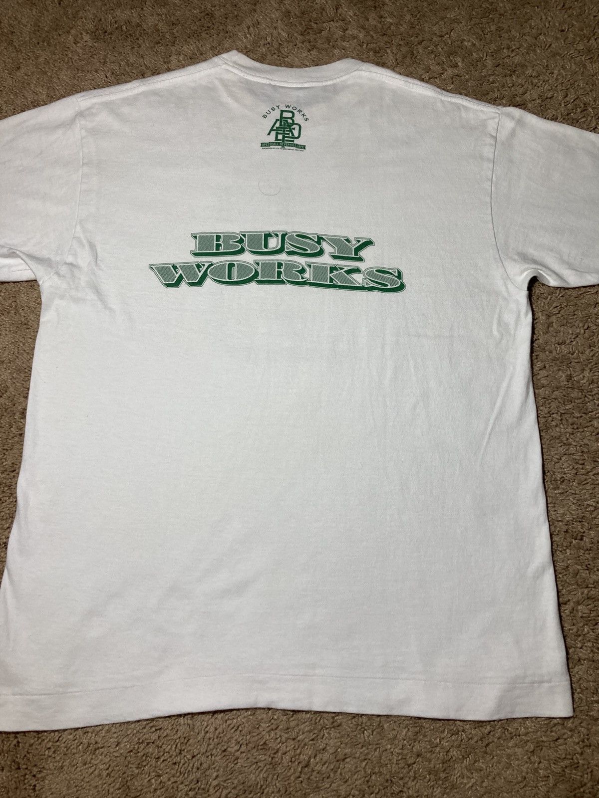 Bape 2007 Bape Logo Green Busy Works NFS OG Nigo Size US L / EU 52-54 / 3 - 8 Thumbnail