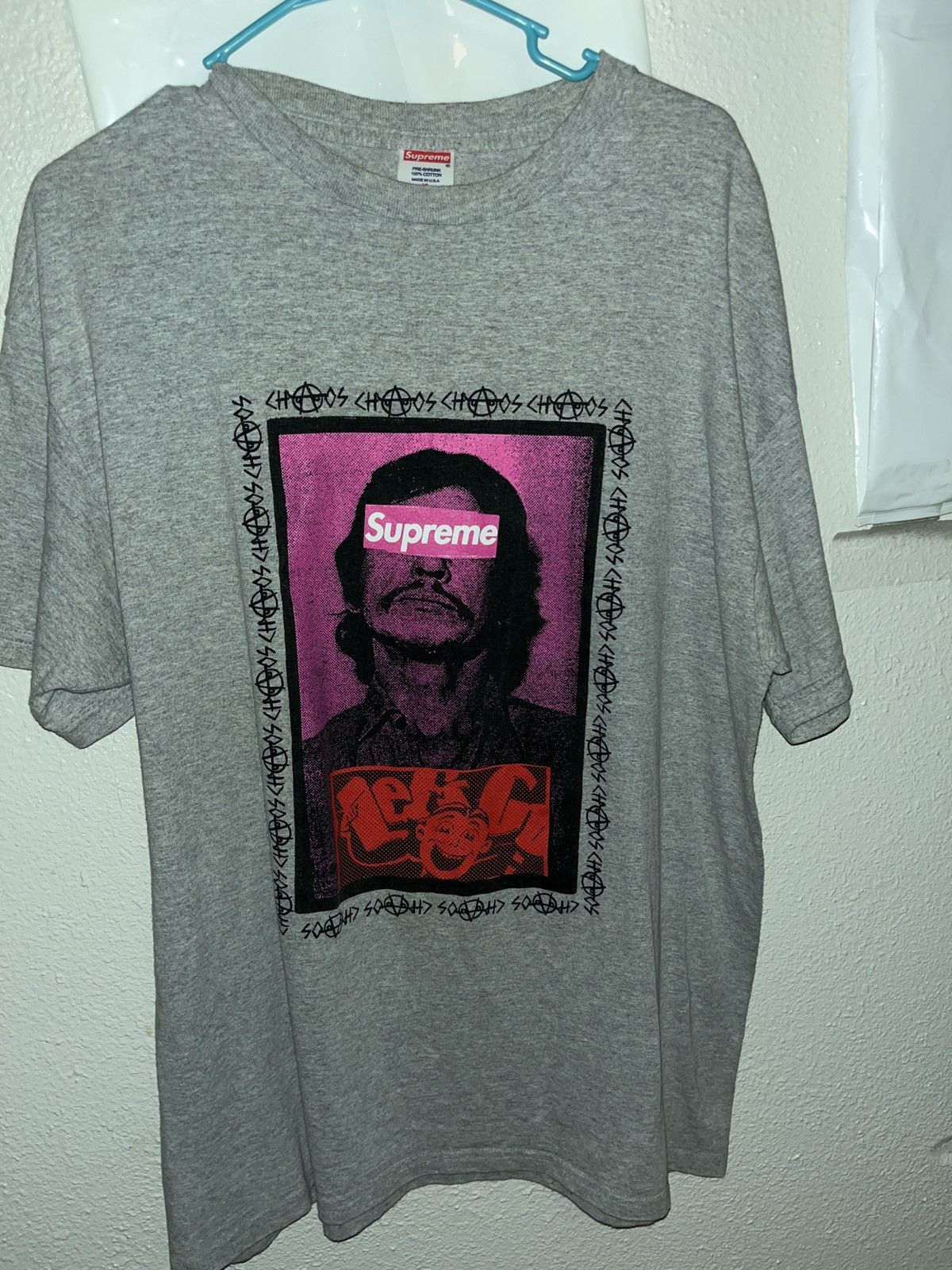 Supreme Charles Bronson Photo Tee Box Logo
