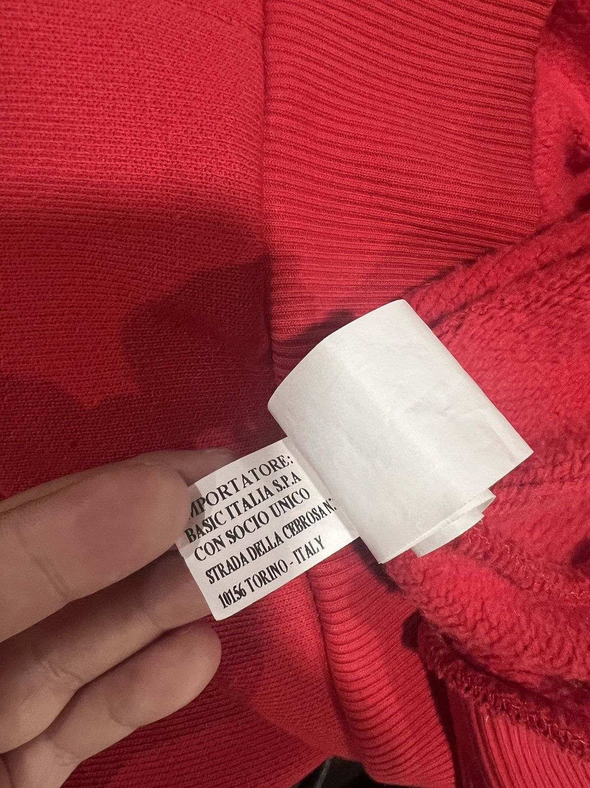 Gosha Rubchinskiy × Kappa GOSHA RUBCHINSKIY kappa sweatshirt red logo crewneck large Size US L / EU 52-54 / 3 - 6 Thumbnail