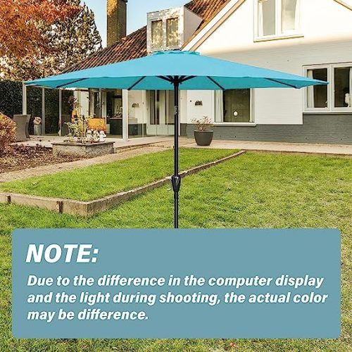 Designer × Homemade 9' Patio Umbrella Replacement Canopy Outdoor Table Market Ya Size US L / EU 52-54 / 3 - 7 Thumbnail