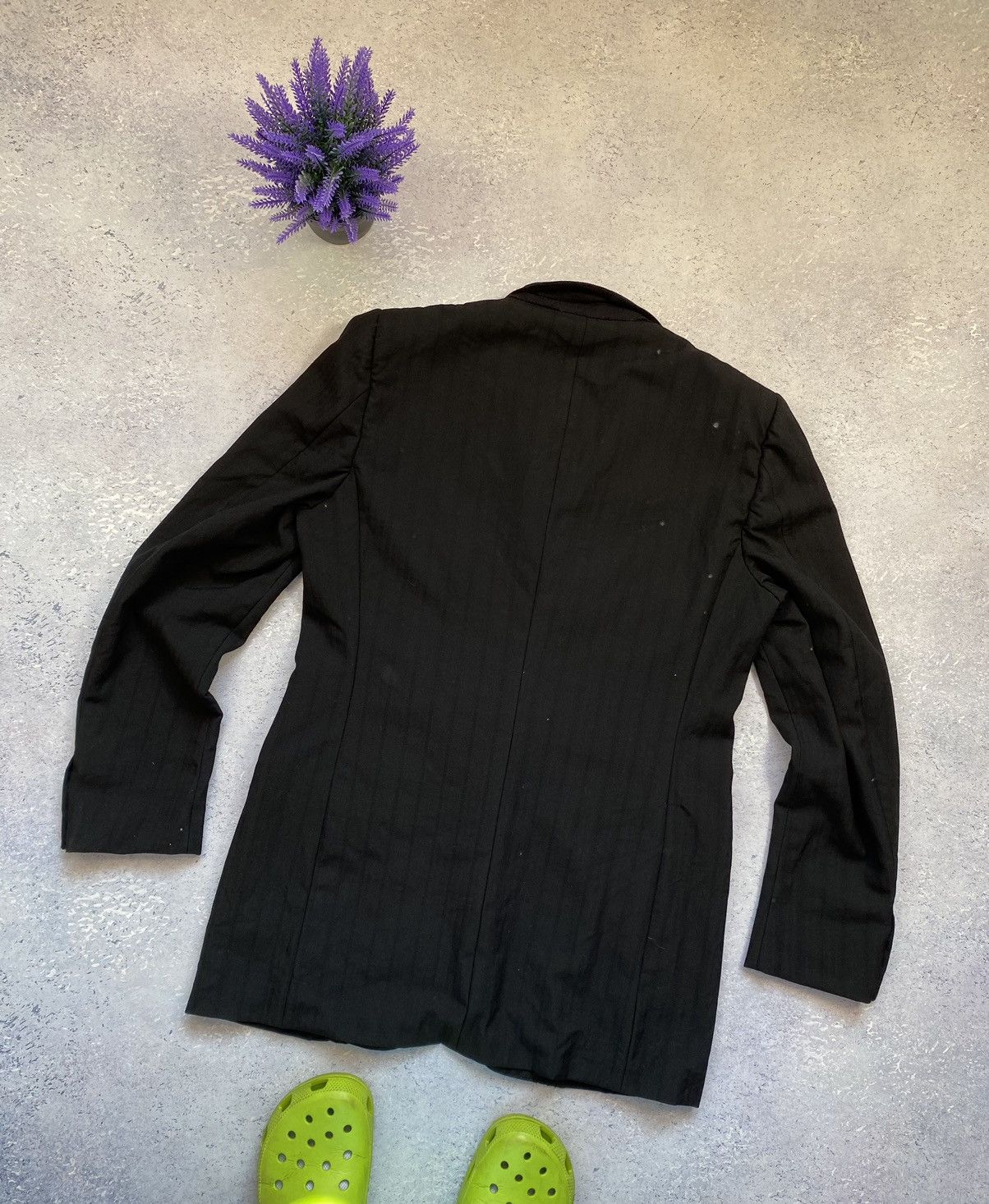Ermenegildo Zegna Ermenegildo Zegna Black Men’s Blazer Jacket Made in Italy Size US M / EU 48-50 / 2 - 4 Thumbnail