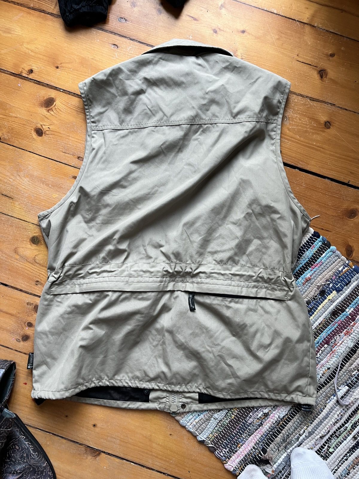 American Essentials Pinewood Beige Vest vintage Size US XL / EU 56 / 4 - 6 Thumbnail