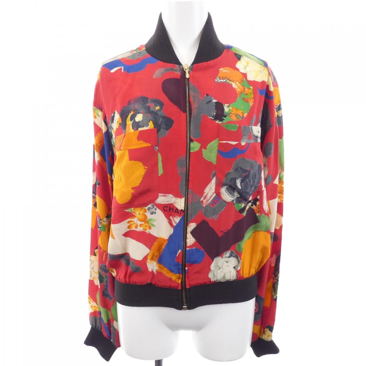 Chanel Chanel Chanel Jacket Textile Outerwear 21539R19-53 DUTY FREE for USA Size ONE SIZE - 1 Thumbnail