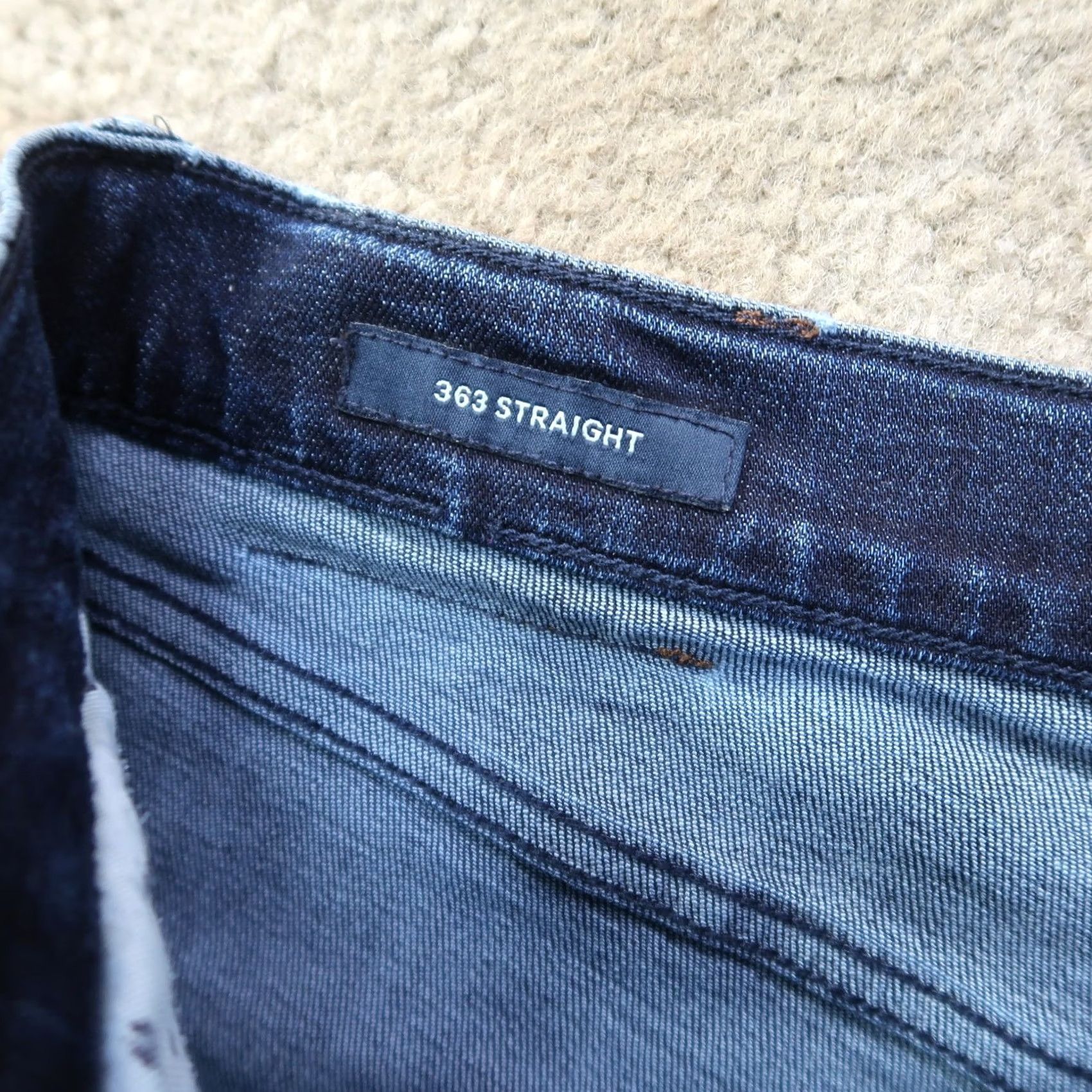 Lucky Brand Lucky Brand 363 Jeans Men 34x34 Denim Blue Straight 5-Pocket Zip Classic Inseam 34 Vintage: No? Size US 34 / EU 50 - 5 Thumbnail
