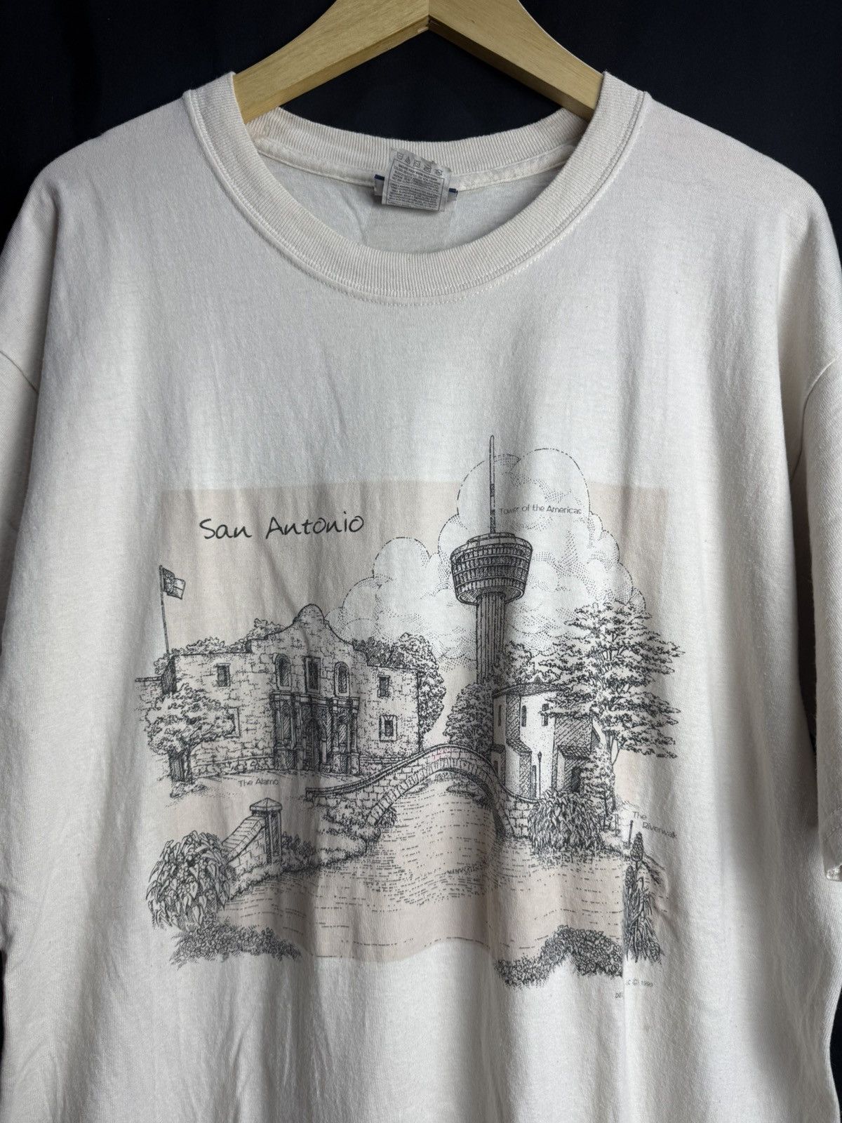 Vintage Vintage San Antonio Tower Of The America 1999 Size US L / EU 52-54 / 3 - 2 Thumbnail