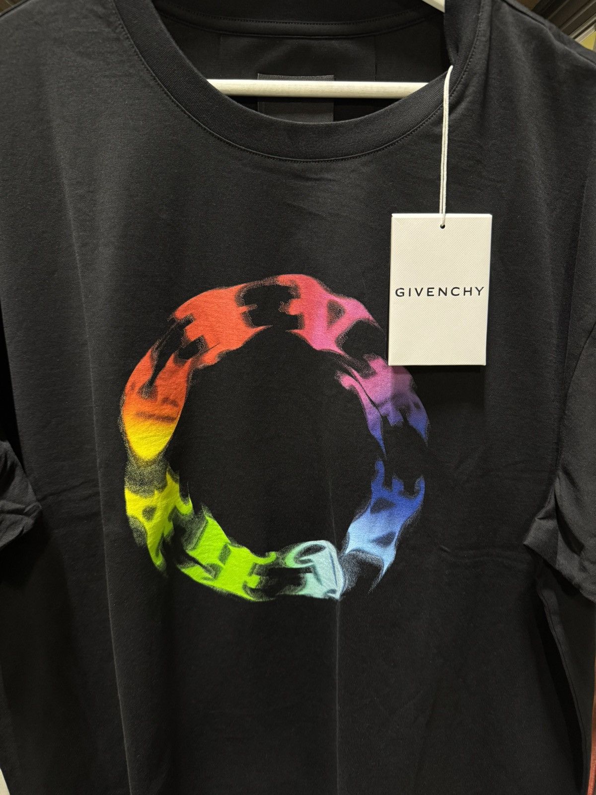 Givenchy Givenchy Logo T-Shirt NEW 650$ Size US XL / EU 56 / 4 - 2 Thumbnail