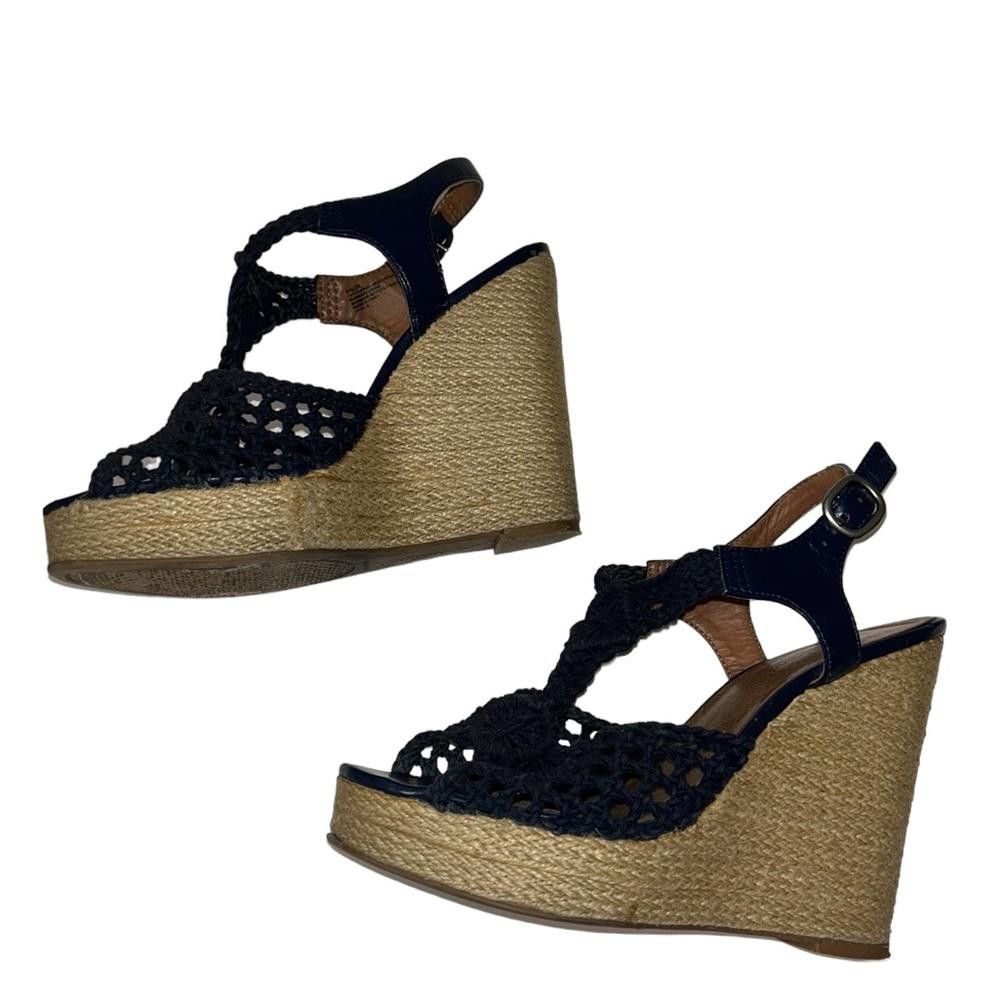Lucky Brand Lucky Brand l Navy Rilo Macrame Wedge 8 Size US 8 / IT 38 - 5 Thumbnail